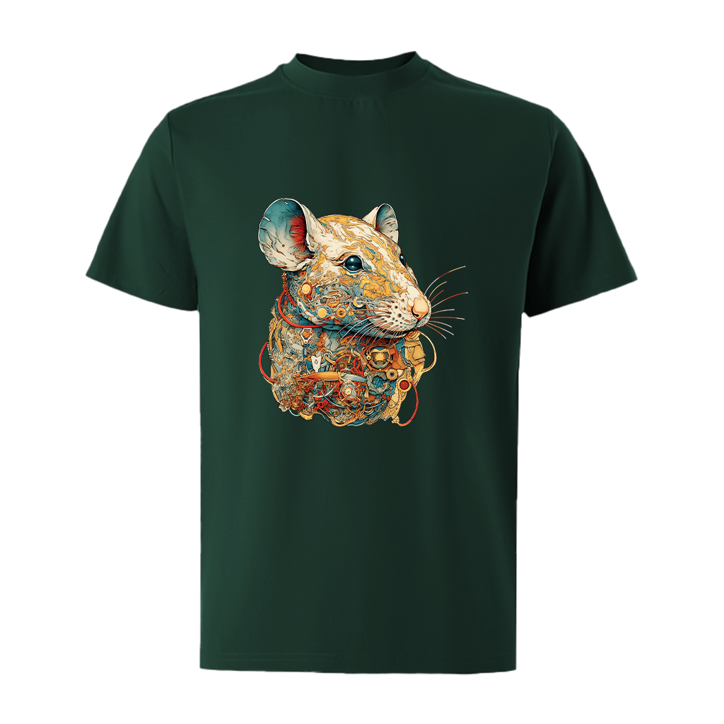 Áo thun nam form rộng 12 con giáp tuổi Tí ATD477 Miucho Iconic cotton cổ tròn in graphic_thumbnail_18