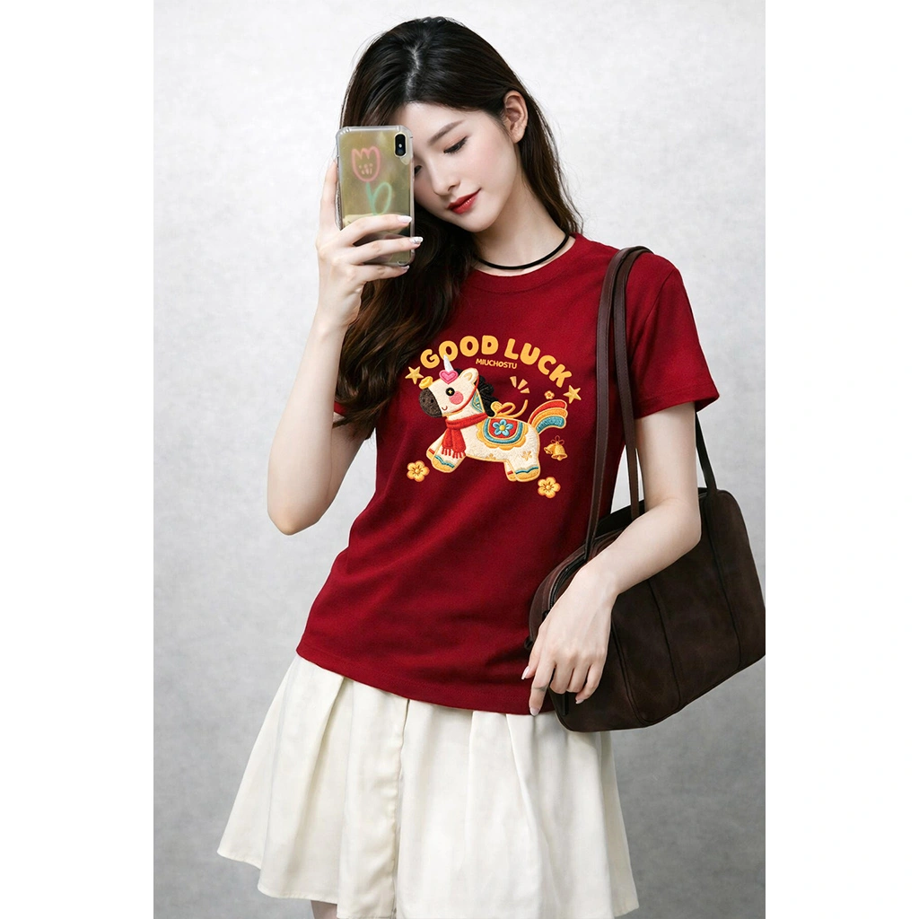 Áo baby tee nữ good luck Miucho 3061_thumbnail_2