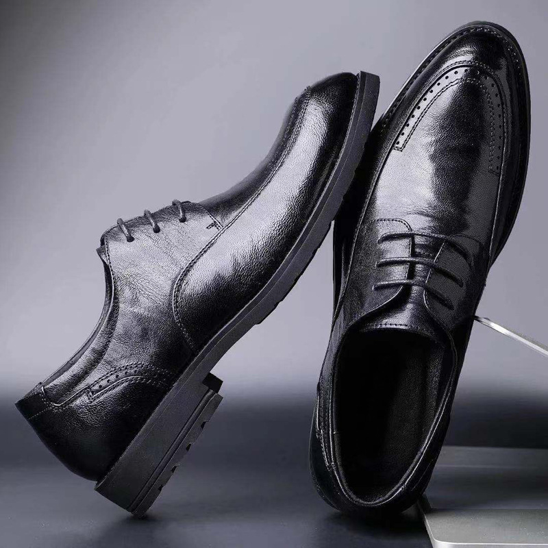 GIÀY CÔNG SỞ DA BÒ CAO CẤP ELG15