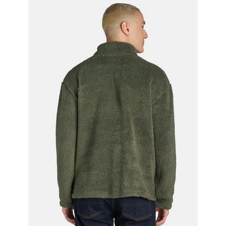 Set 2 Áo lông cổ có dây kéo unisex 