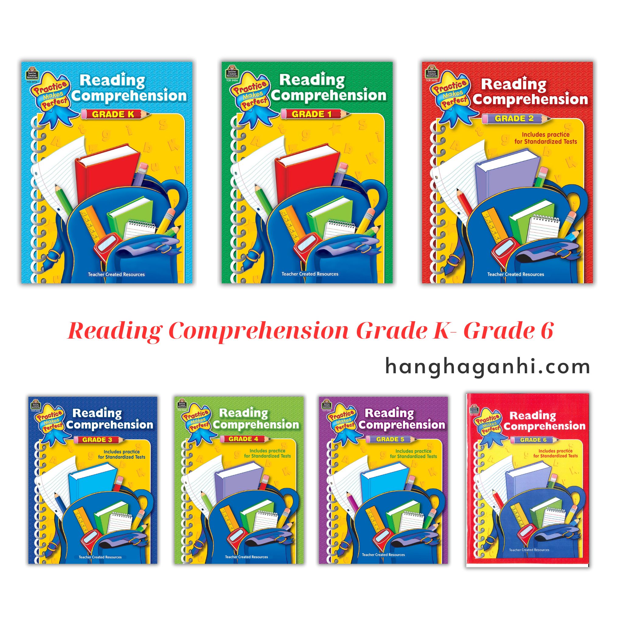 Reading Comprehension  Teacher Created Resources – Bộ 7 cuốn sách đọc hiểu dành cho các bạn mầm non đến tiểu học_thumbnail_0