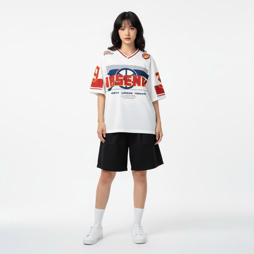 Áo Jersey Strivend CLB Arsenal trắng_thumbnail_6