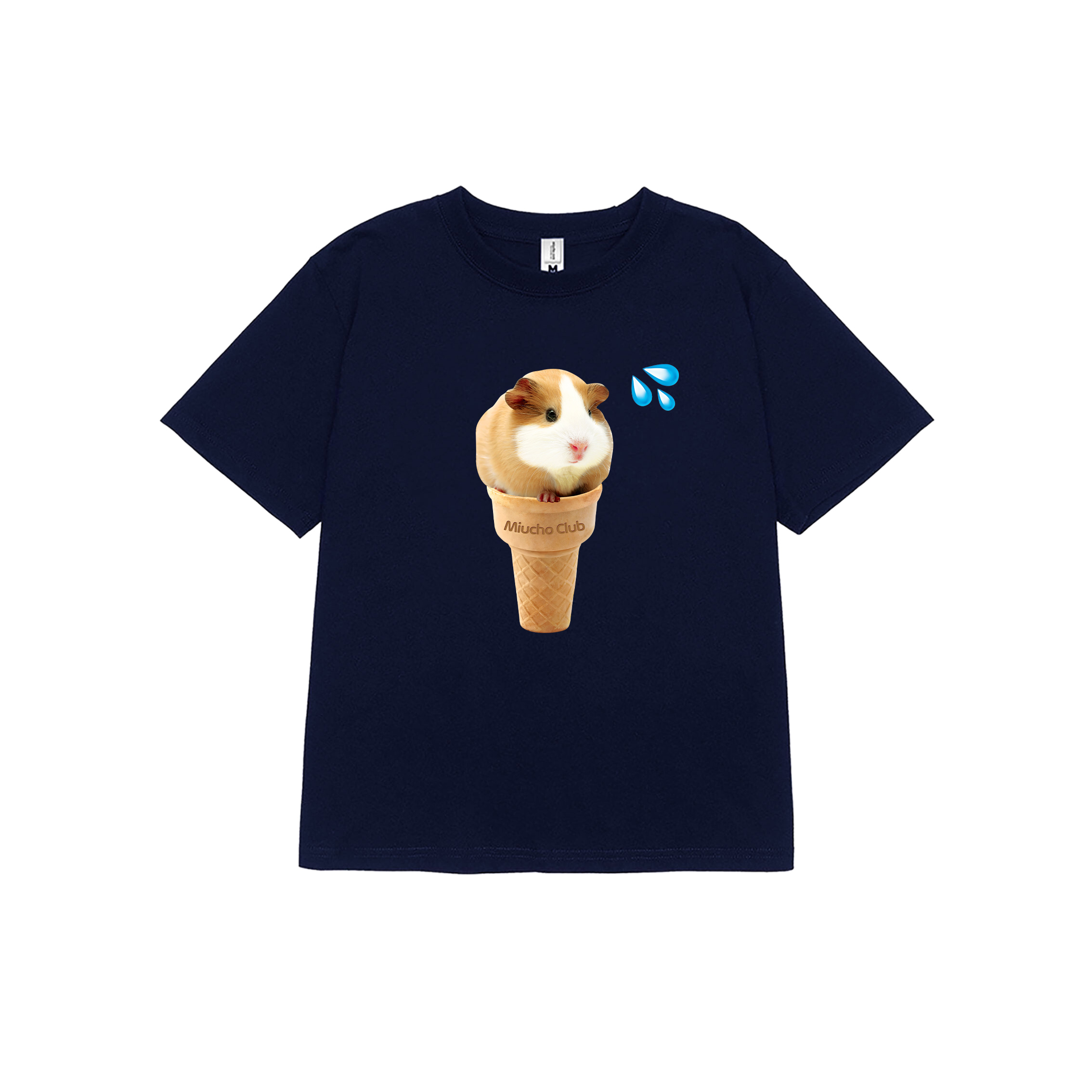 Áo Thun baby tee form ôm ABD1346 Miucho vải cotton co giãn in mix_thumbnail_15