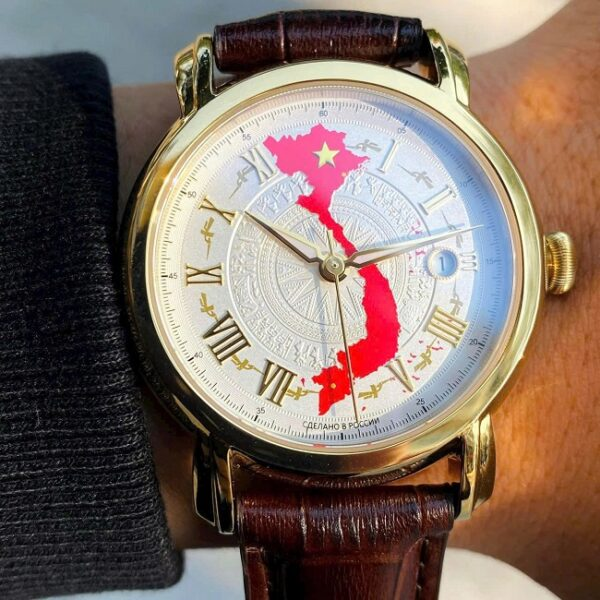 Đồng hồ Bản đồ Việt Nam Russian Time 5706309 Limited 999pcs_thumbnail_3