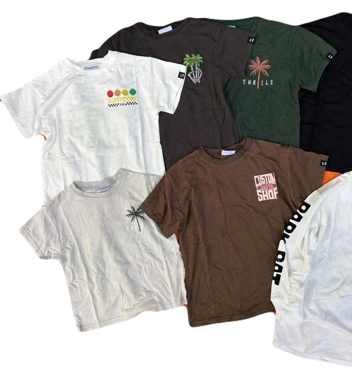 HE64 Set 2 áo thun bé ( NGẪU NHIÊN ) mua 2set sẽ trùng