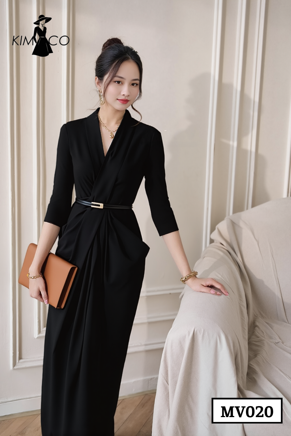 Đầm Noir Élite - MV020