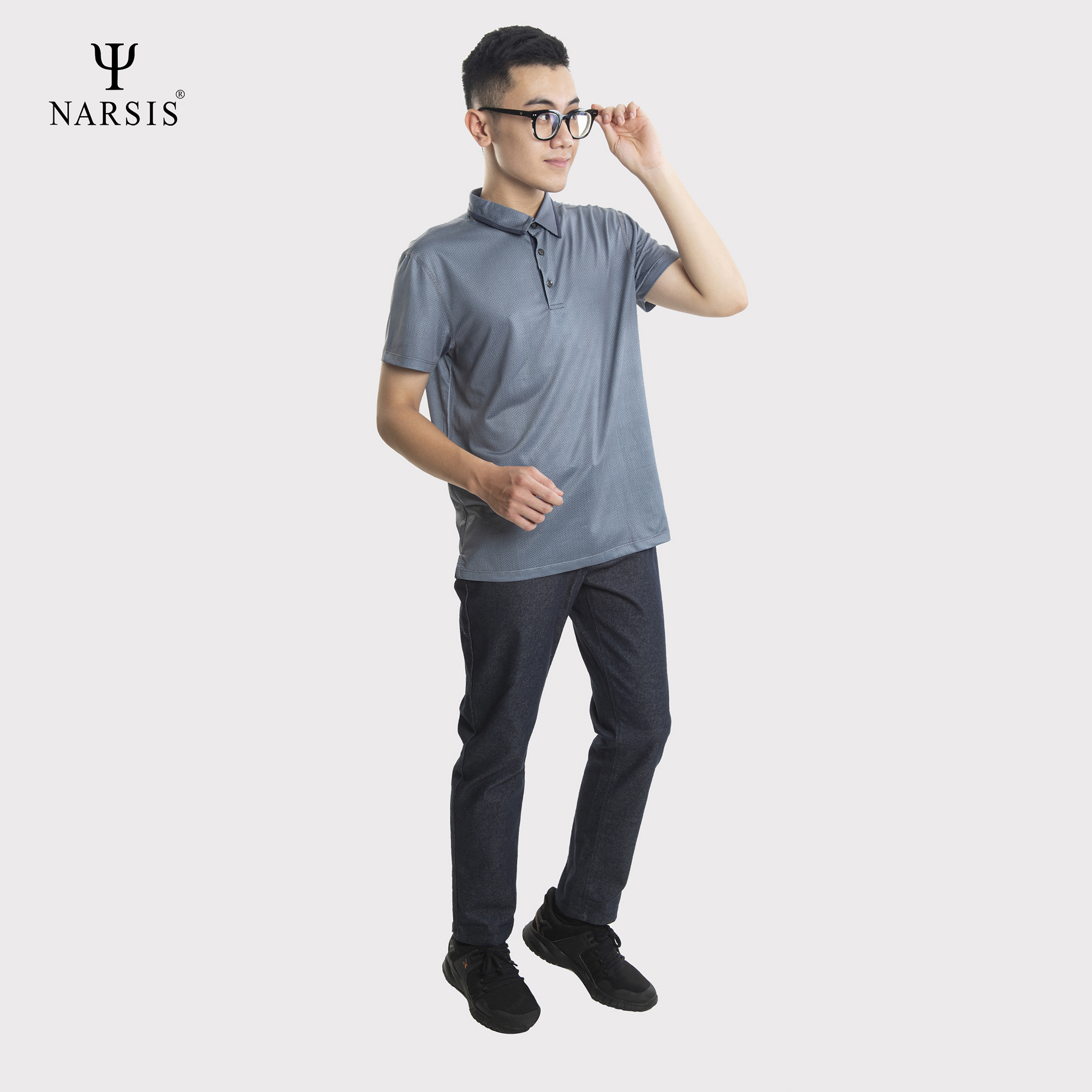 ÁO POLO CÓ CỔ NAM D0011 NARSIS VẢI COTTON SPANDEX CO GIÃN, THOÁNG MÁT, CHẤT LIỆU CHỐNG NHĂN, ĐÀN ...