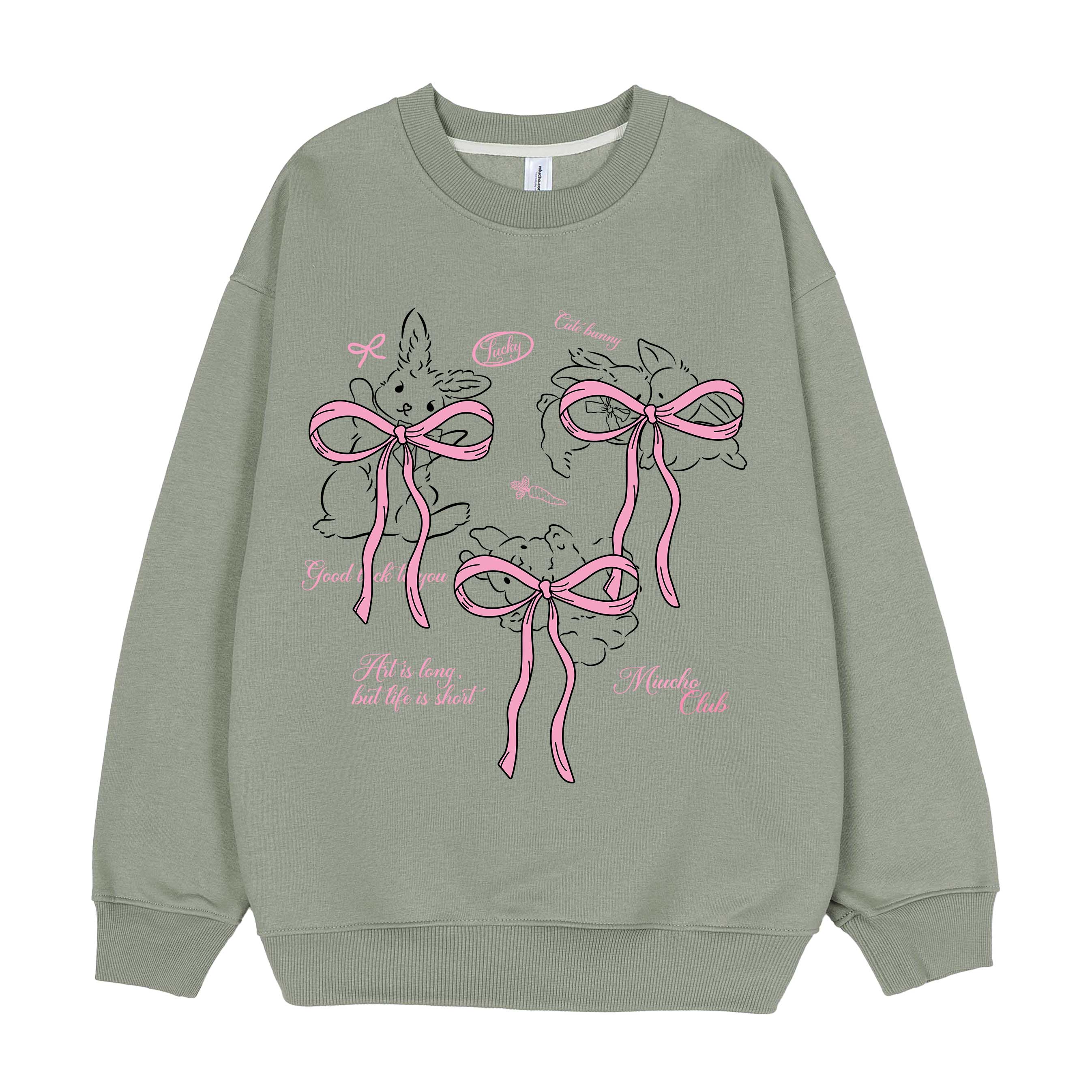 Áo sweater nam nữ form rộng vải nỉ chân cua 1644 Miucho in mix_thumbnail_8