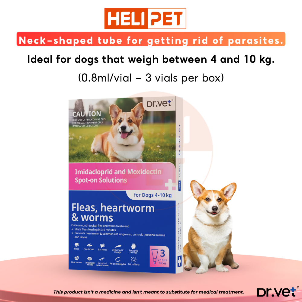 DR.VET flea, tick, and worm treatment drops for dogs._thumbnail_3