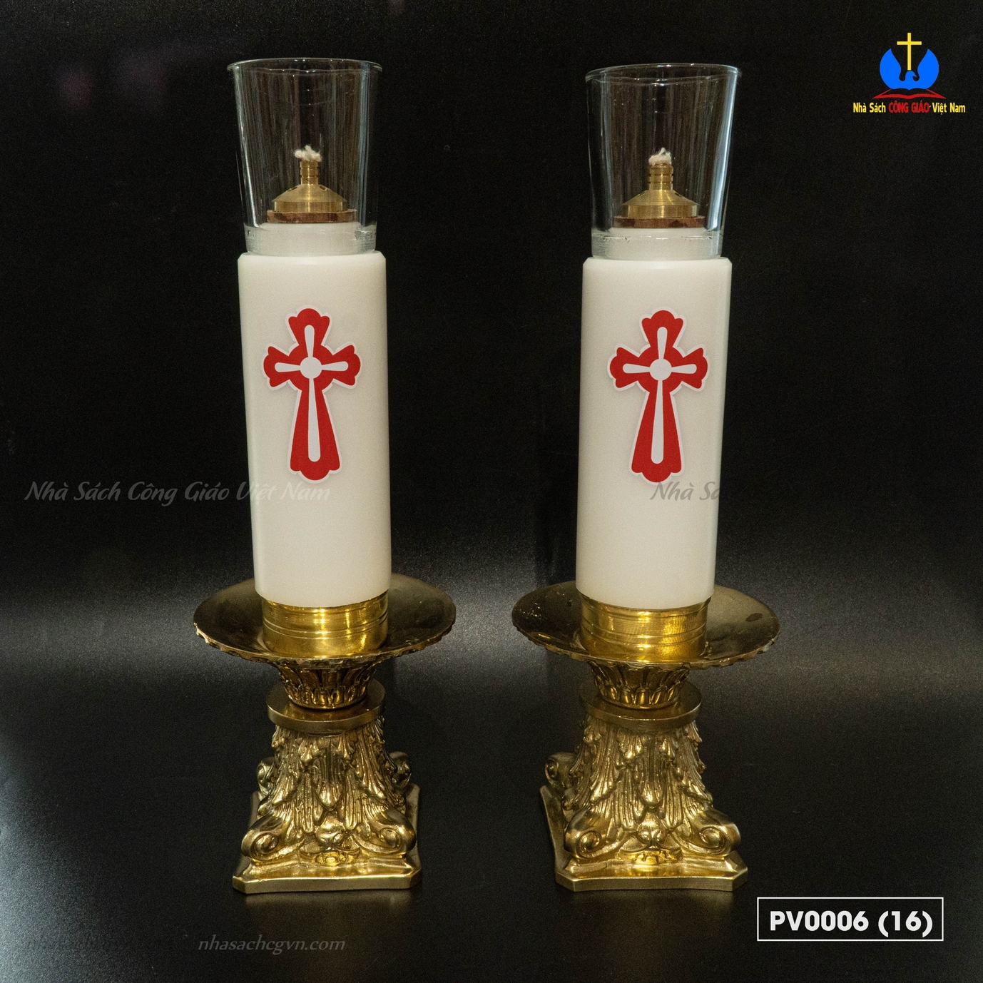 Đèn dầu Chân nến đấu hoa (cái) ✔_thumbnail_2