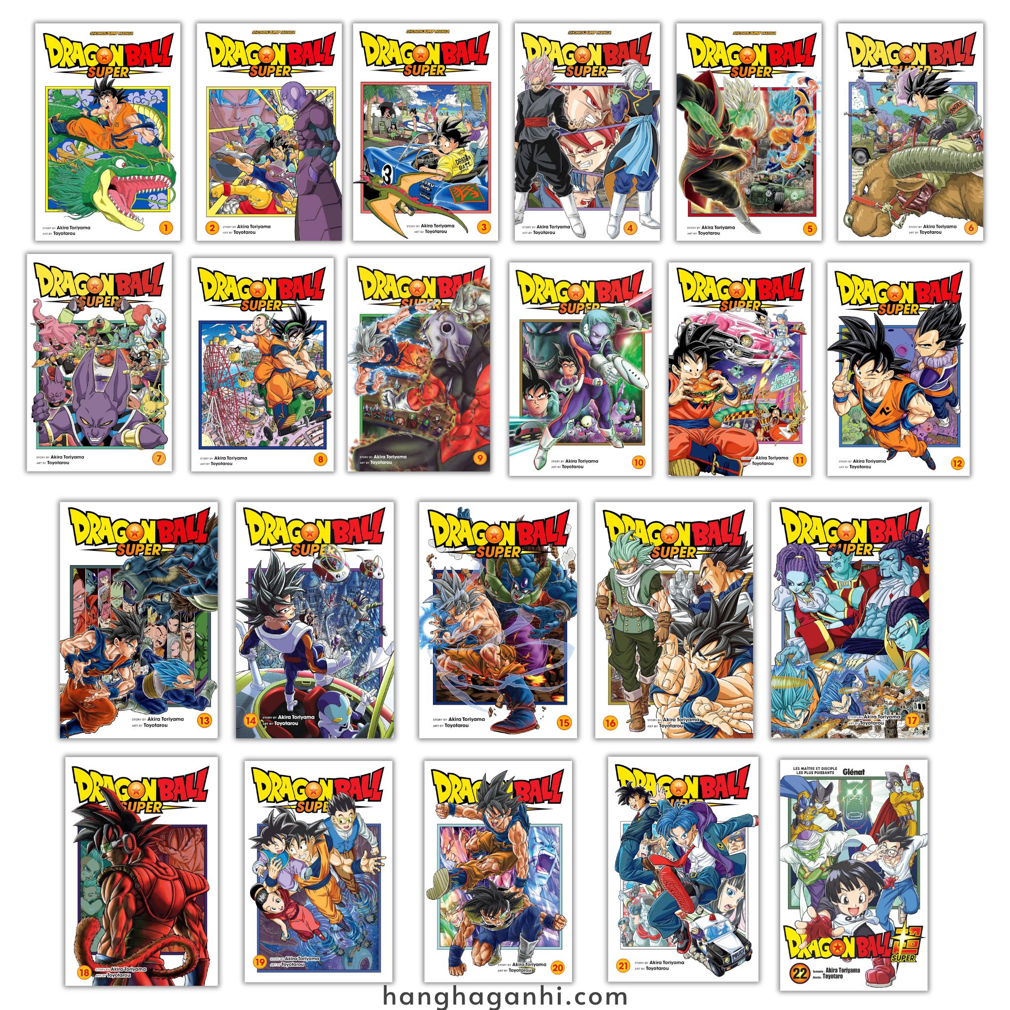 [TIẾNG ANH] - Truyện Tranh Dragon Ball Super – 7 Viên Ngọc Rồng Phần 4( tập 1-22)