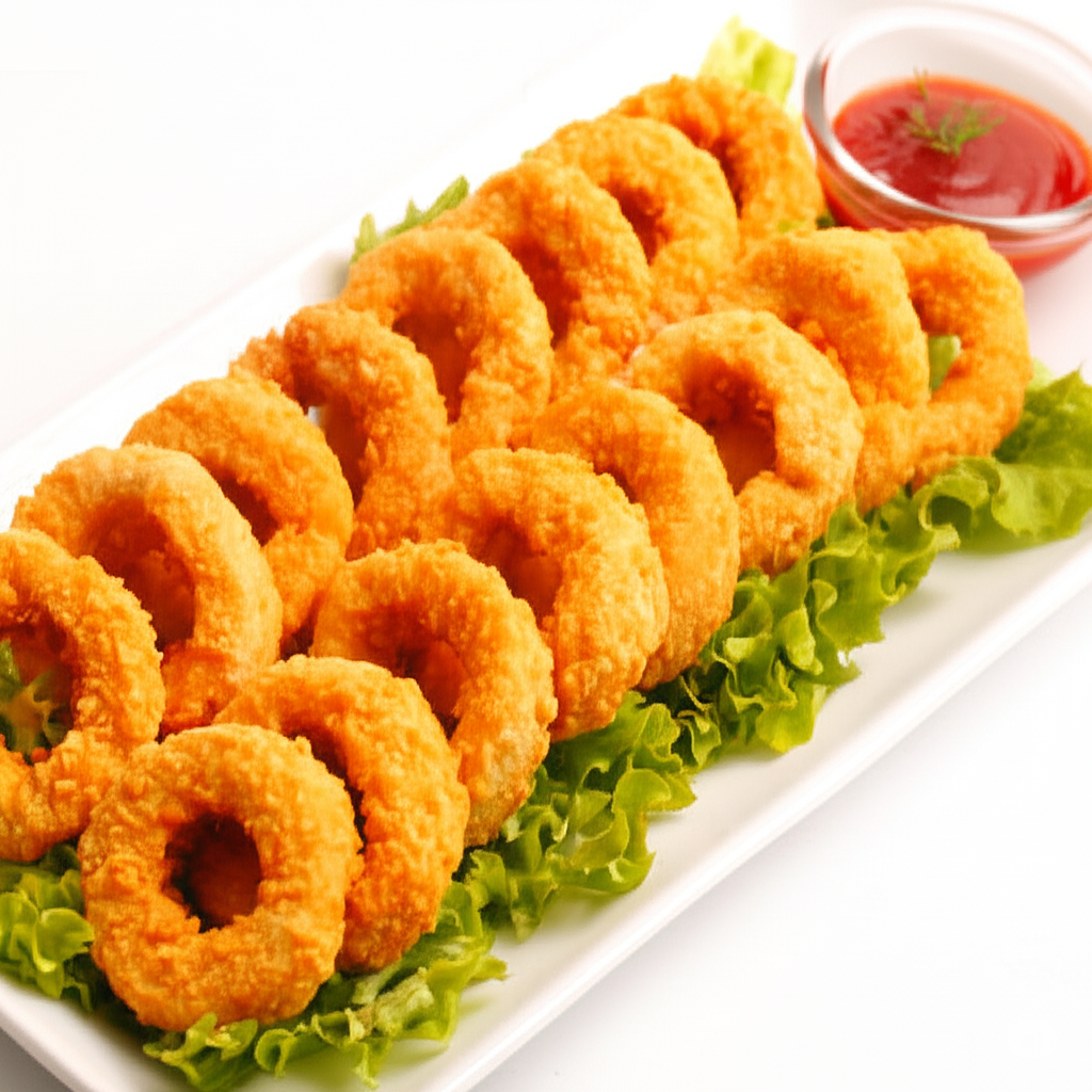 Mực ống Cắt khoanh Dày thịt, Tiện lợi cho chế biến_thumbnail_7