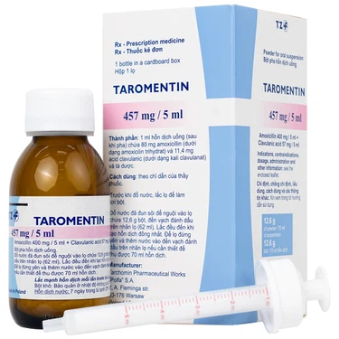Taromentin 457mg/5ml