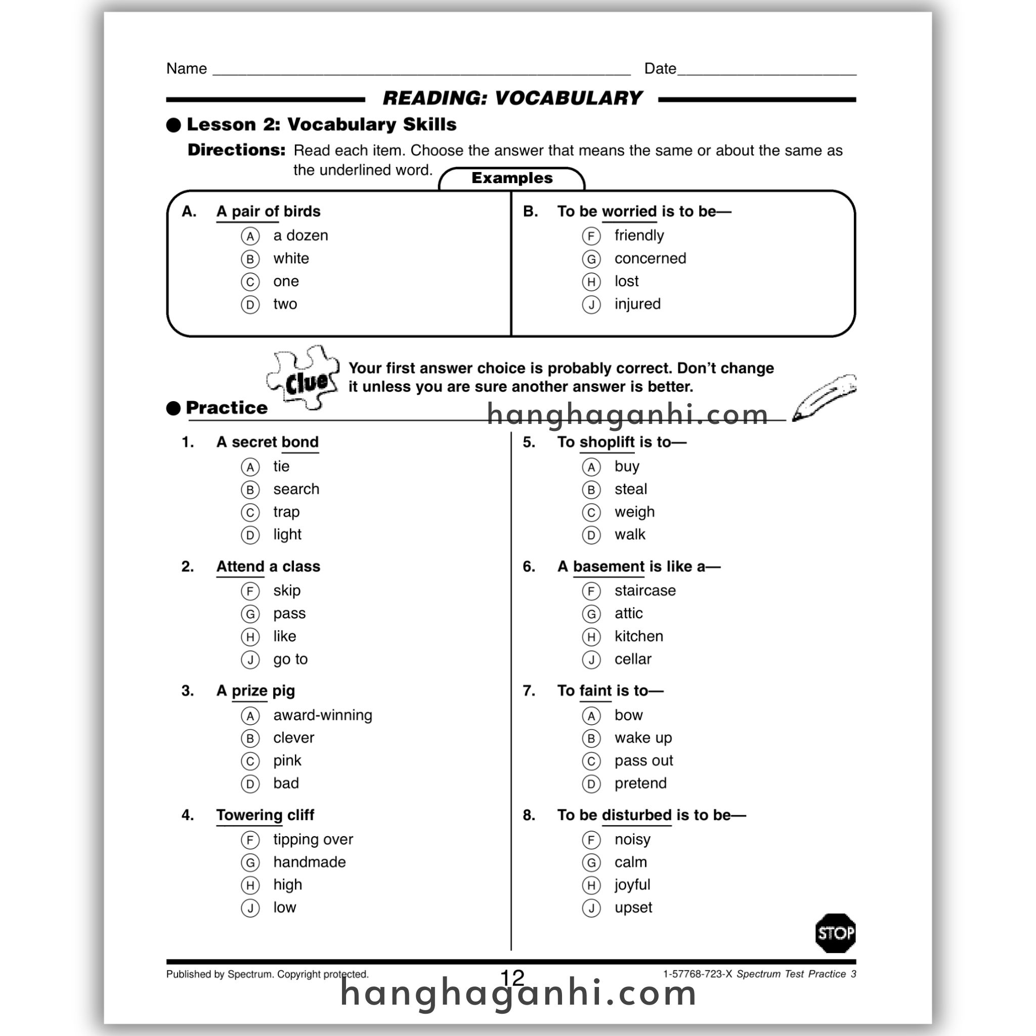 Sách Spectrum Test Practice Workbook Grade 3 ĐEN TRẮNG_thumbnail_17