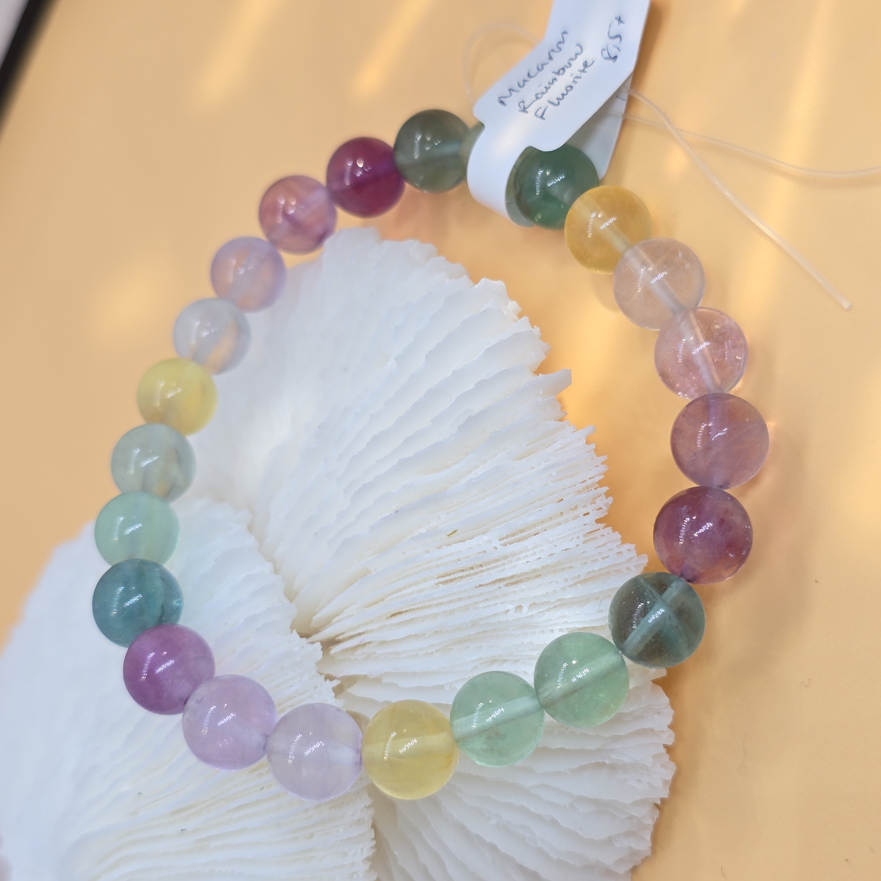 Vòng Đá Fluorite Cầu Vồng Rainbow Fluorite