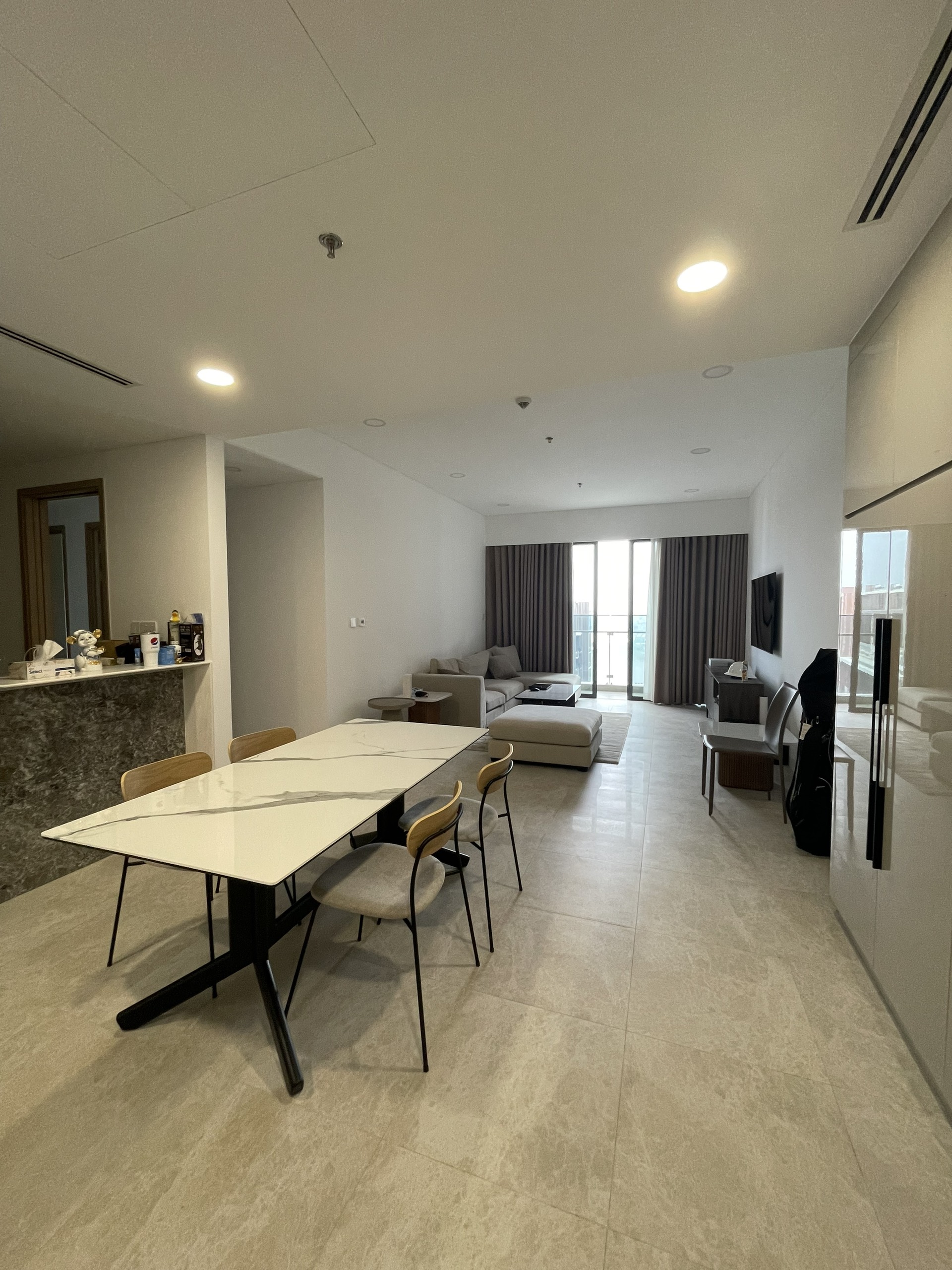 Cho thuê nhanh The River Thủ Thiêm 3PN full nội thất như hình, giá thuê chỉ 45tr, view sông_thumbnail_3