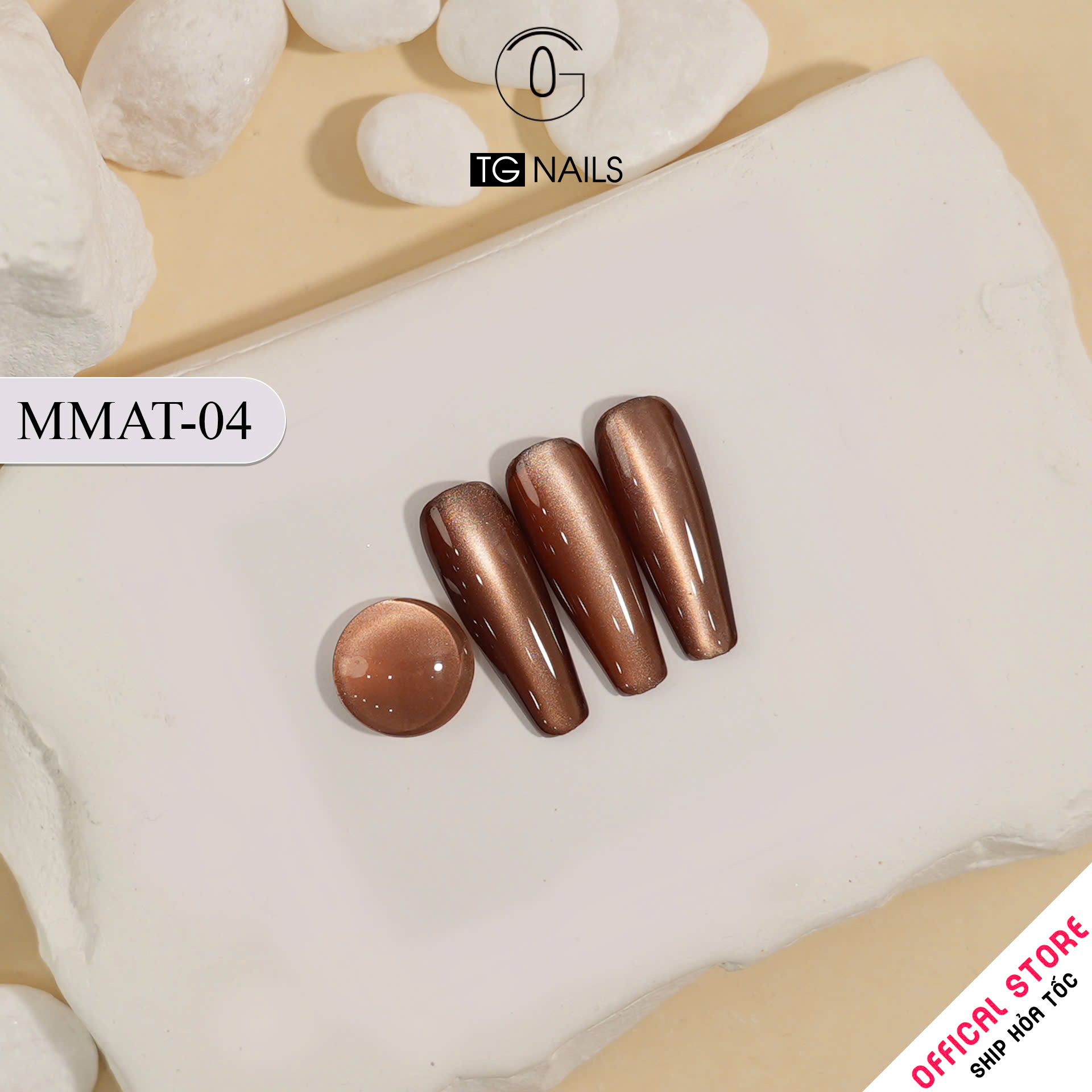 Sơn móng gel TG. Dung tích: 15ml/ lọ. Nhãn hàng TG nail._thumbnail_5