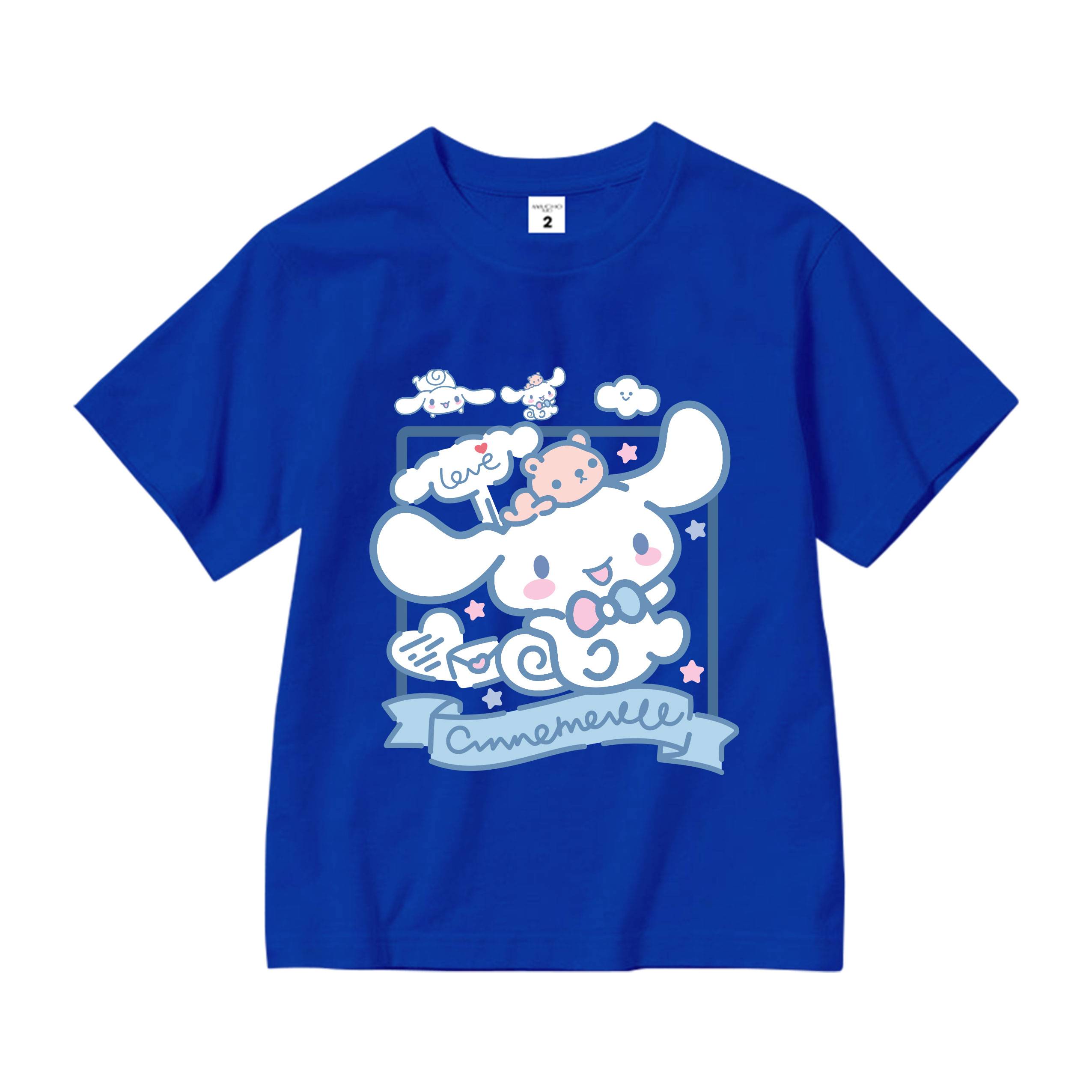 Áo thun bé gái form rộng chất vải cotton thoáng mát AED1543 Miucho Kid in artwork_thumbnail_11