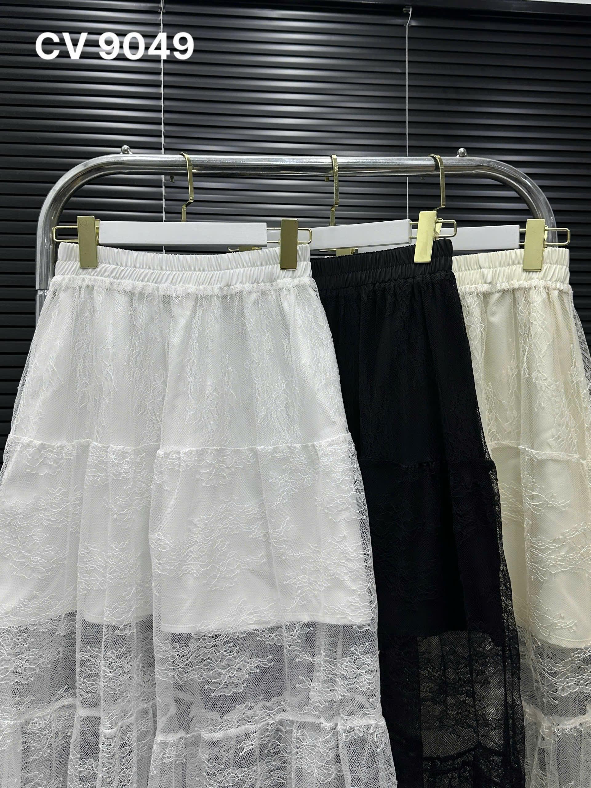 Chân váy ren 2 lớp bigsize CV9049 dành cho nàng béo mập từ 55-90kg_thumbnail_3