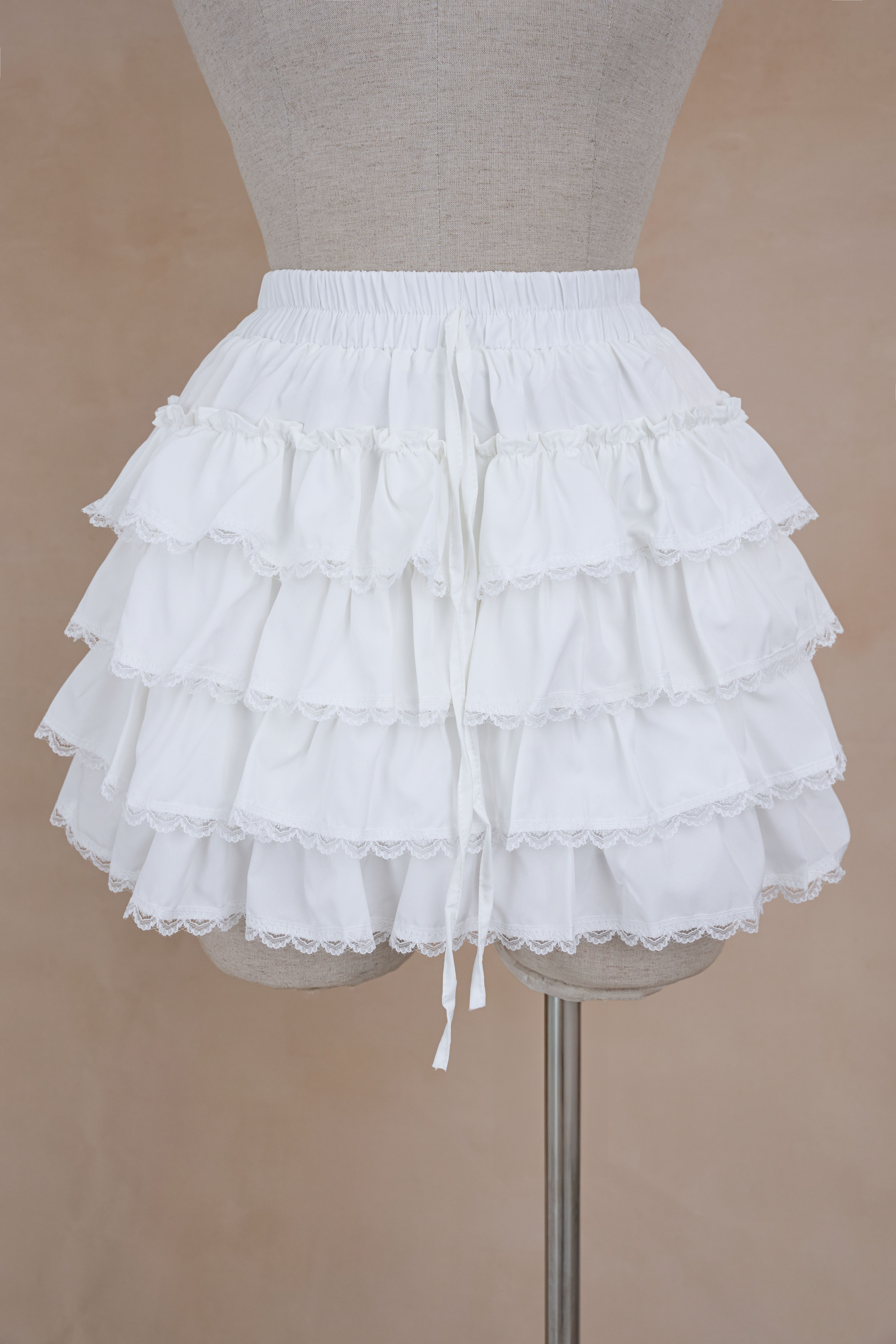 Chân Váy 4 Tầng Viền Ren QC 98601