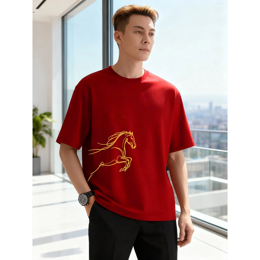 Áo thun nam form rộng Tết Miucho Iconic chất vải thoáng mát trẻ trung in artwork 2958_thumbnail_5