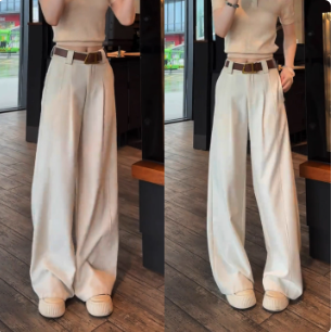 Quần Ống Rộng Công Sở Nữ – Kèm Thắt Lưng_thumbnail_9