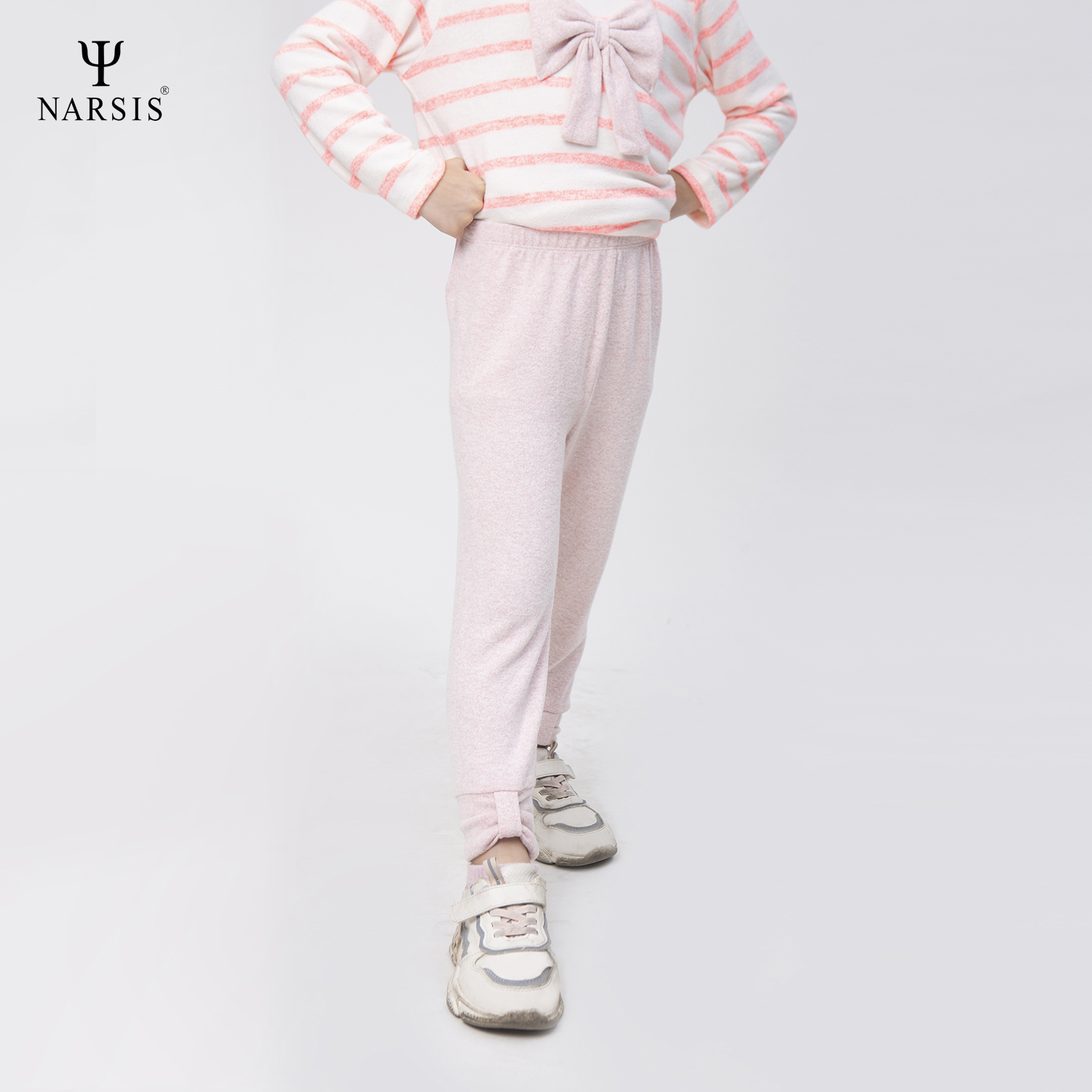 QUẦN THU ĐÔNG BÉ GÁI KP0006 NARSIS VẢI LEN COTTON ẤM ÁP, THOÁNG MÁT, GIỮ ẤM TỐT, MỀM MẠI