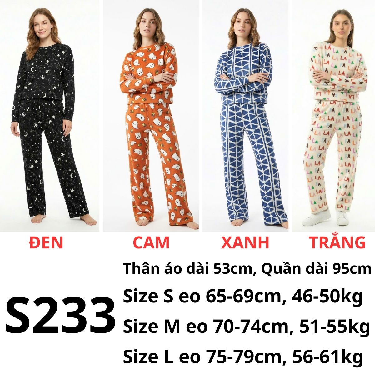 S233 - Set bộ nỉ dài