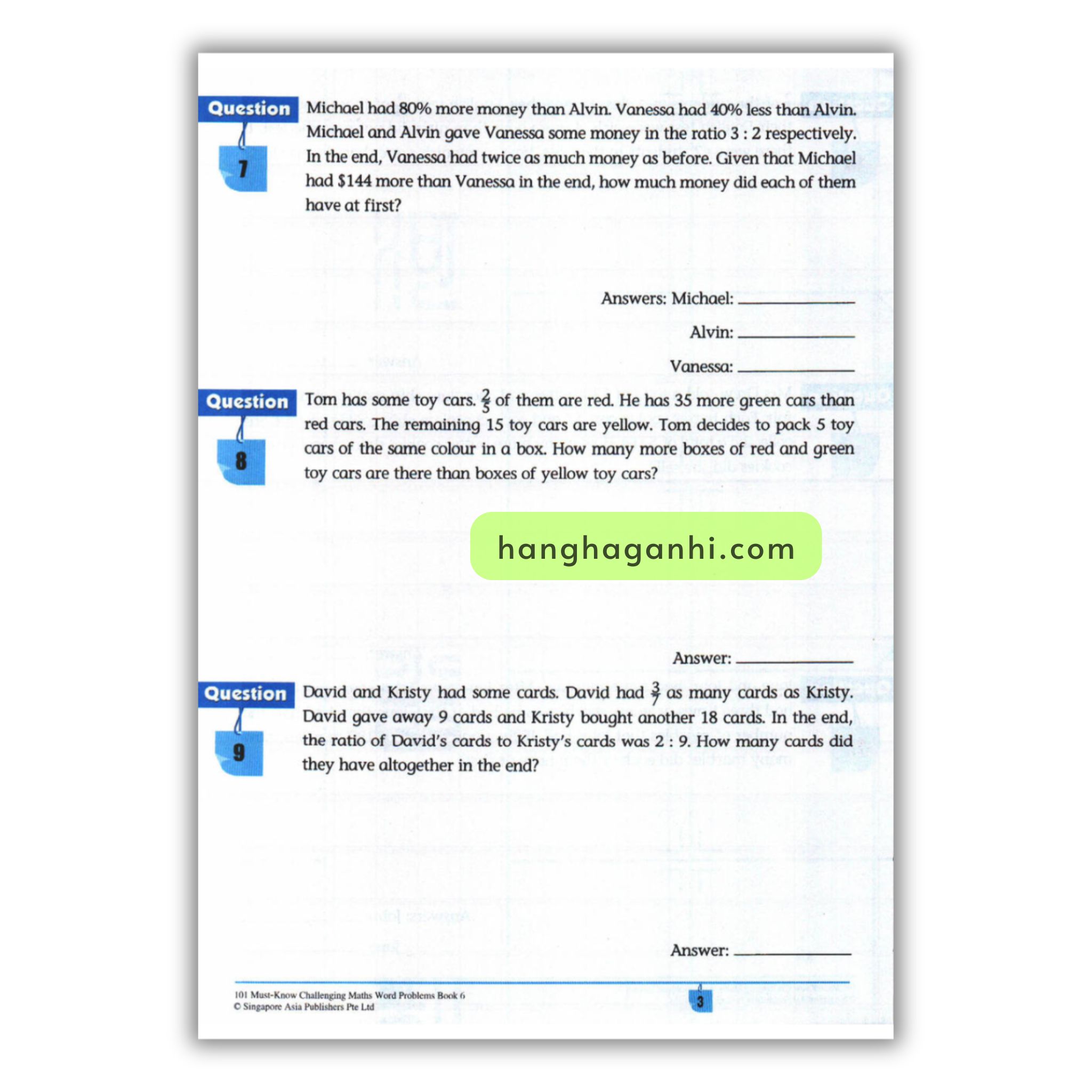 [Sách] 101 Must- Know Challenging Maths Word Problems Book 6_thumbnail_10