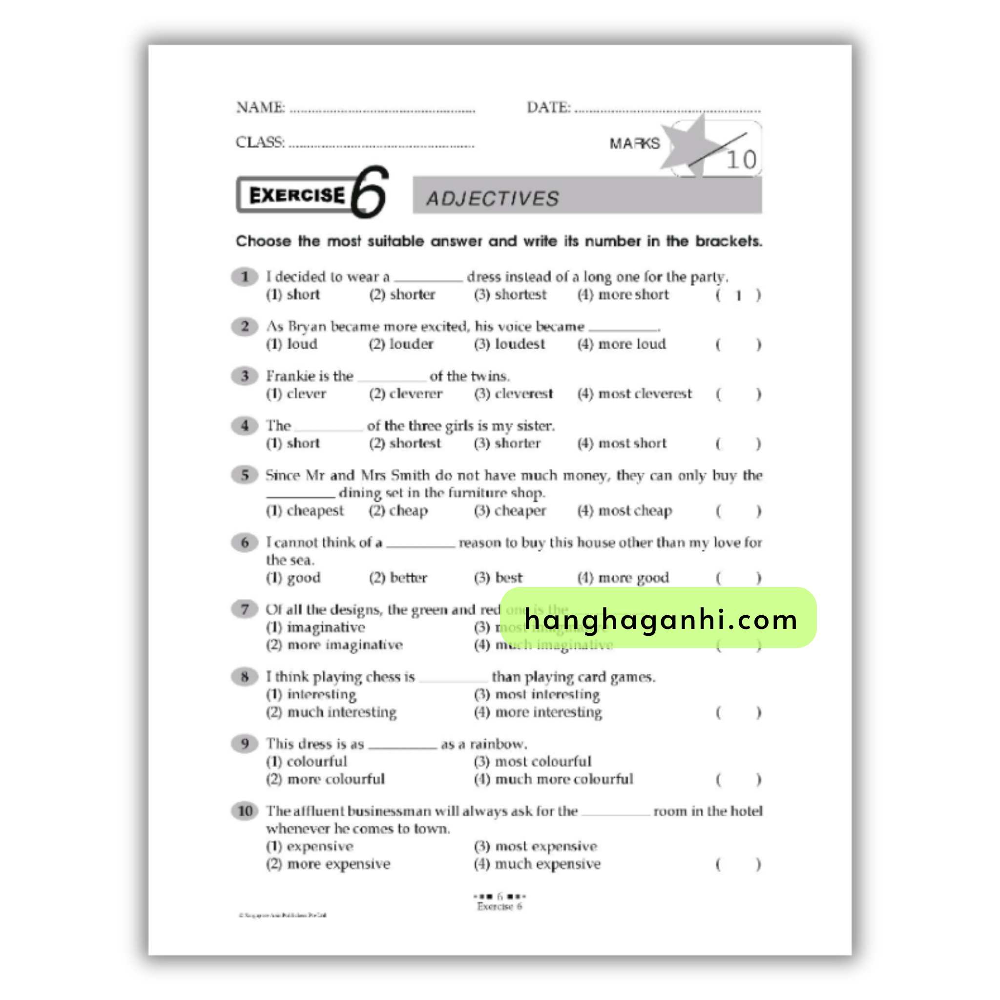 Conquer Grammar for Primary Level 6 Workbook_thumbnail_8