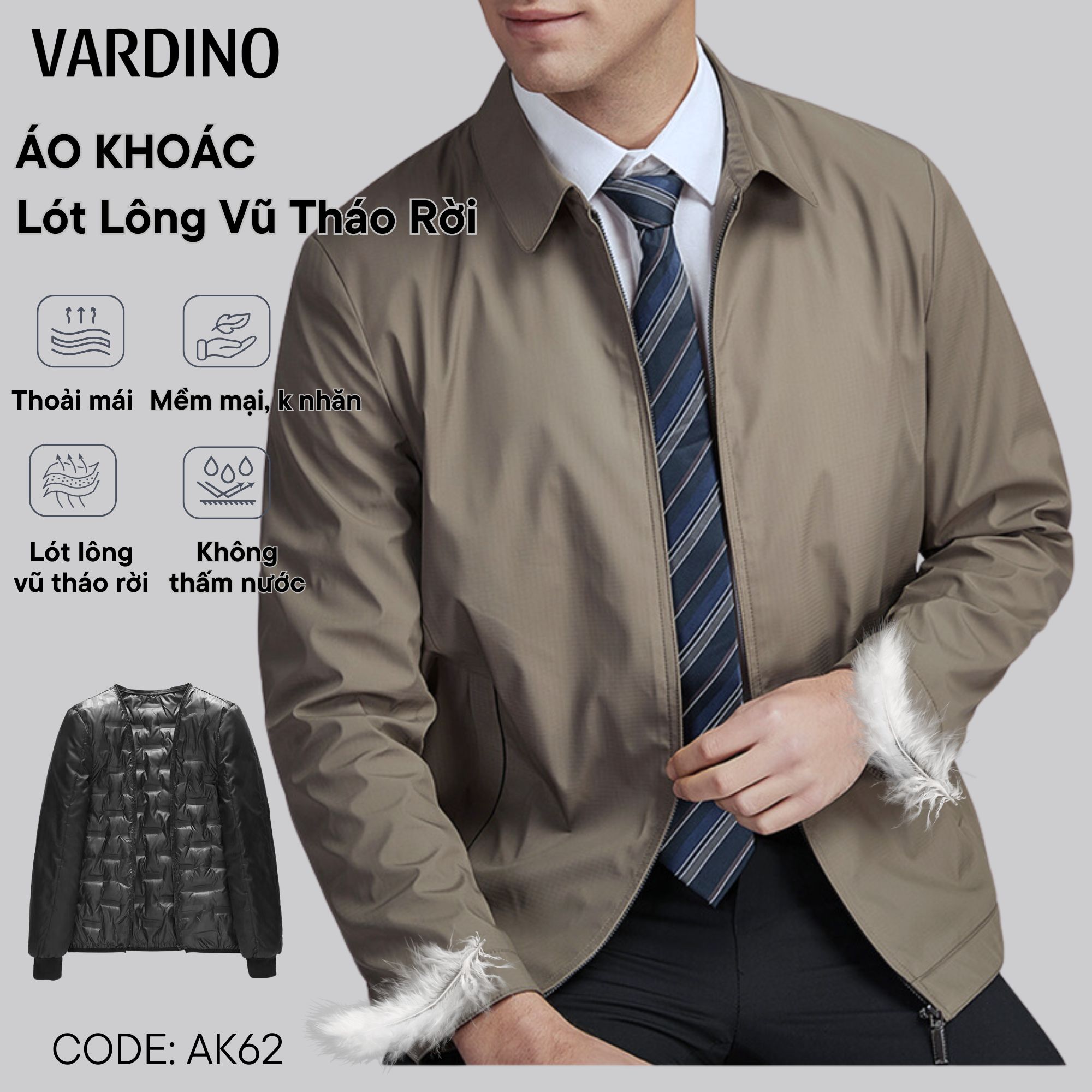 Áo khoác nam Vardino AK62_thumbnail_3