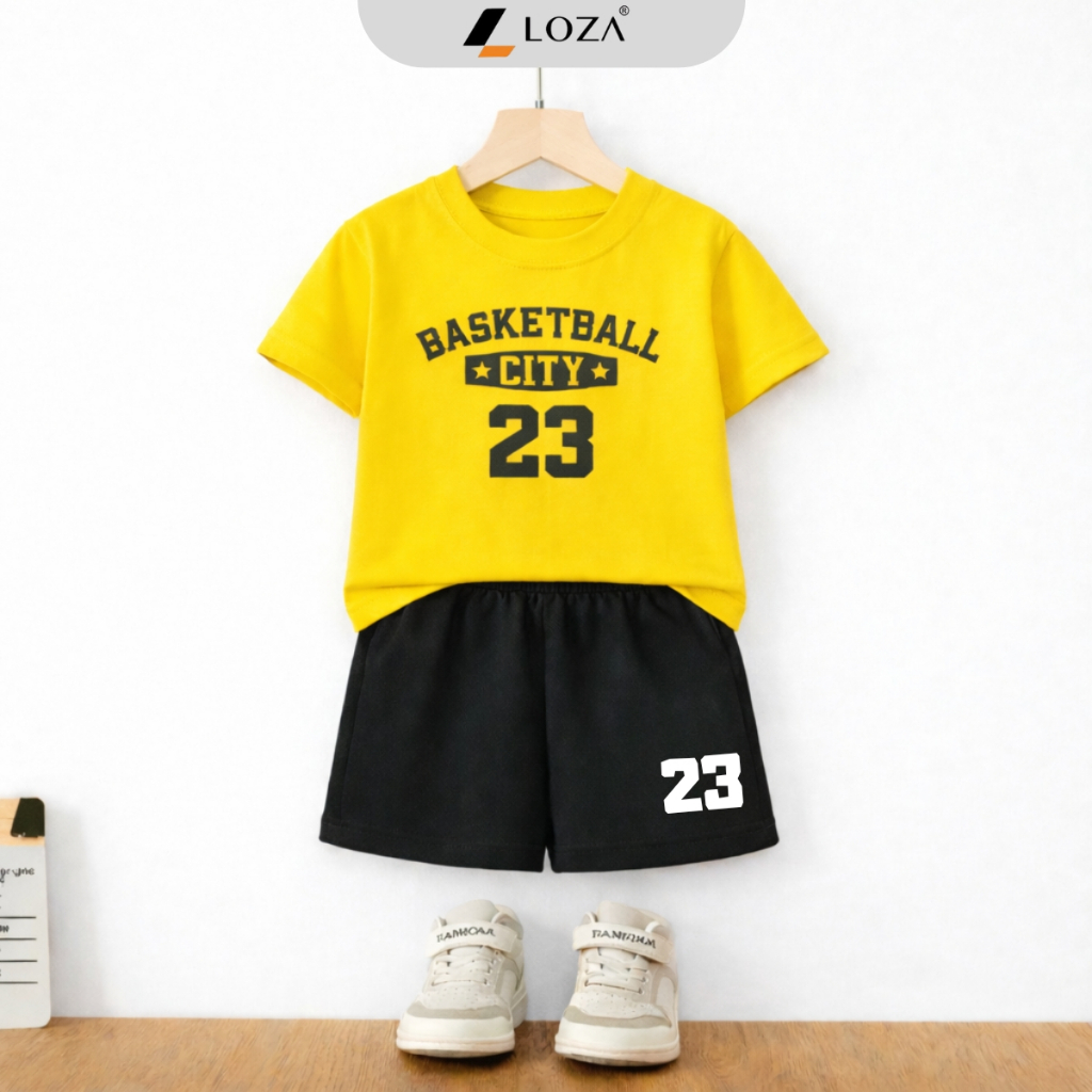 Bộ đồ bé trai hình BASKETBALL - Loza Kids SB624_thumbnail_2