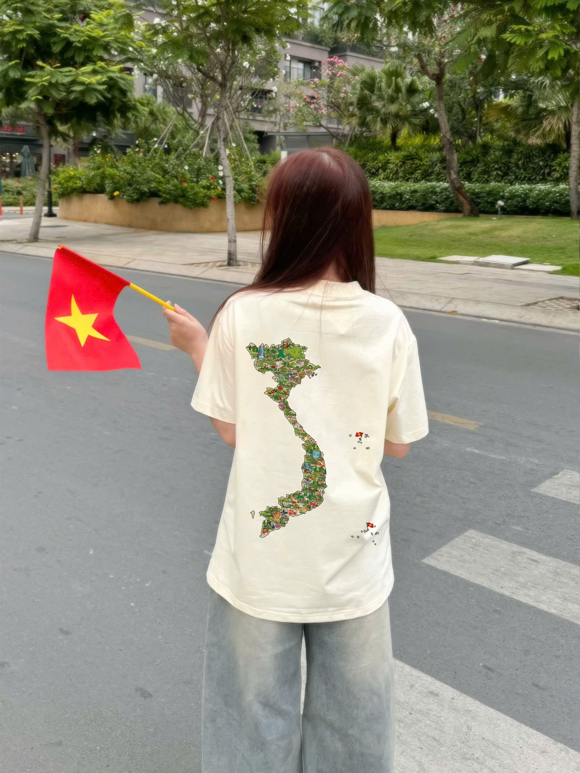 Áo thun local brand Việt Nam tôi yêu Miucho BST cổ tròn vải cotton 4c 220gsm thoáng mát in mix_thumbnail_5