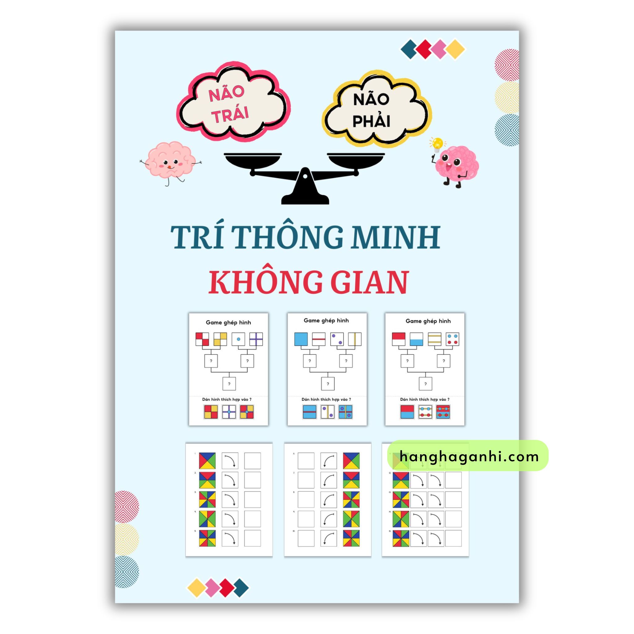 Học liệu Trí thông minh không gian