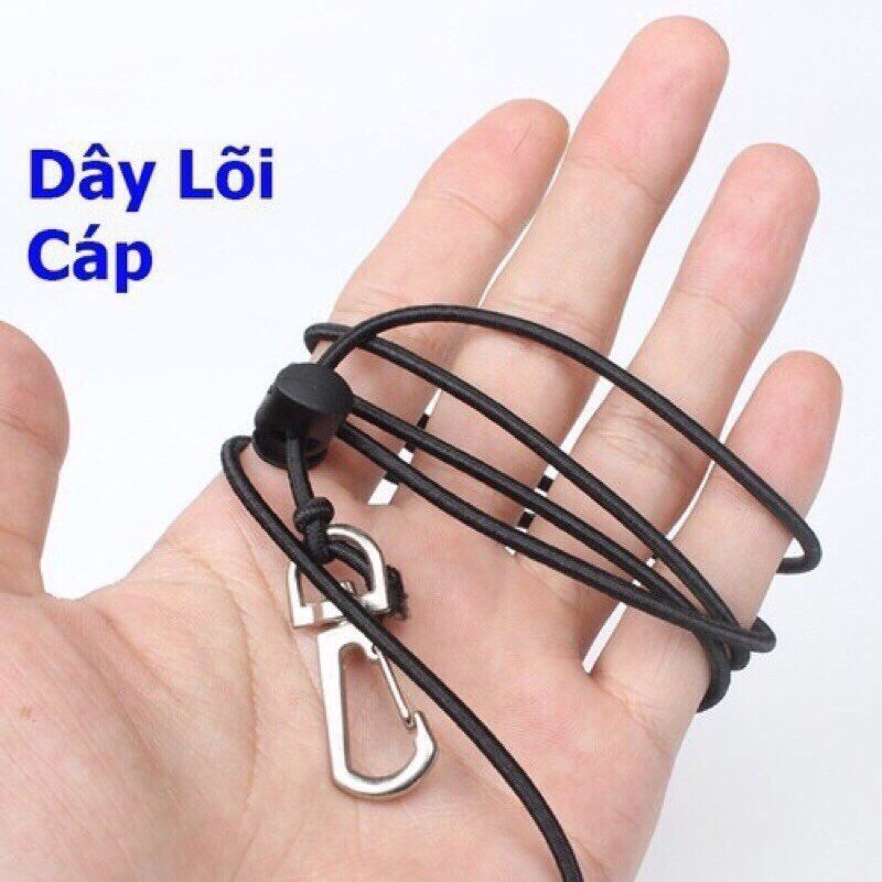 Bộ Dây Bảo Hiểm Cần Câu Đài  Tự Động Thu Kèm Pass Kẹp Chiều Dài 20M - 40M_thumbnail_2