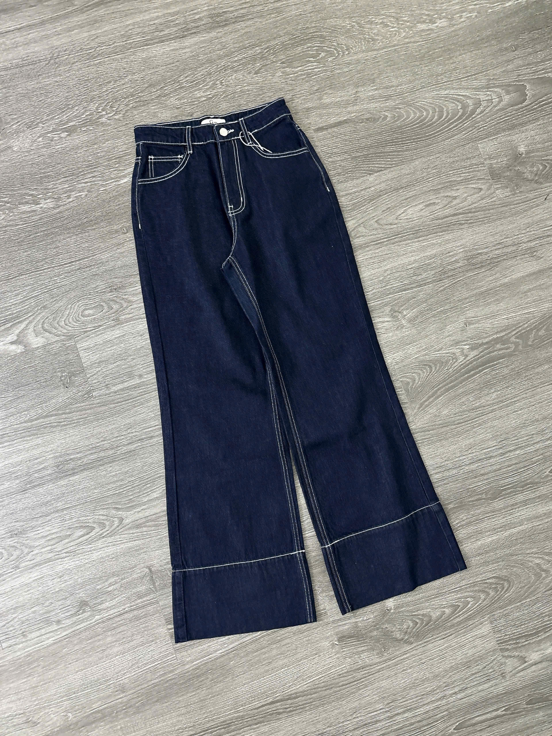 H49 QUẦN JEAN ỐNG LOE ĐẬM_thumbnail_4