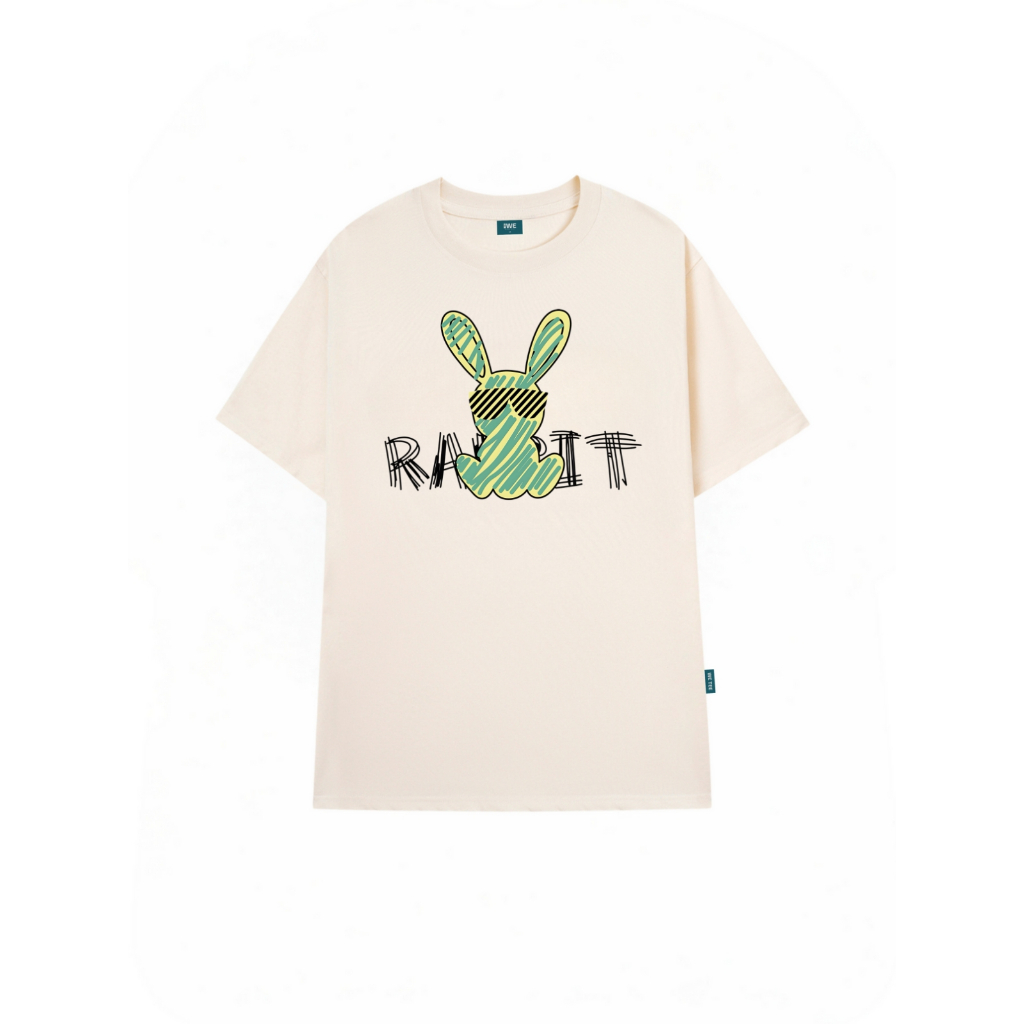 Áo thun unisex form rộng hình THỎ DISNEY local brand 𝐖𝐞 𝐓𝐞𝐞 - T001_thumbnail_5