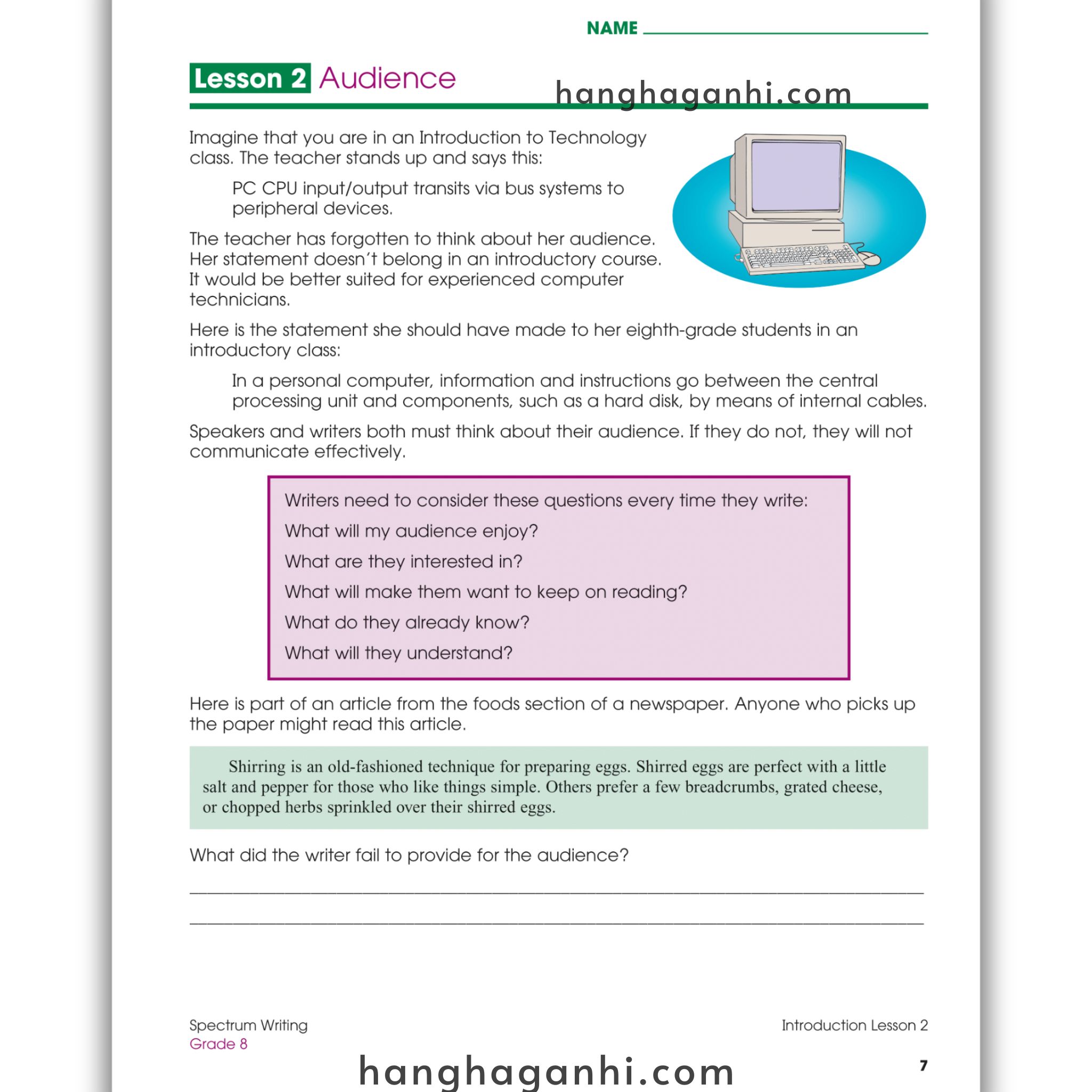 Sách Spectrum Writing Workbook Grade 8_thumbnail_7