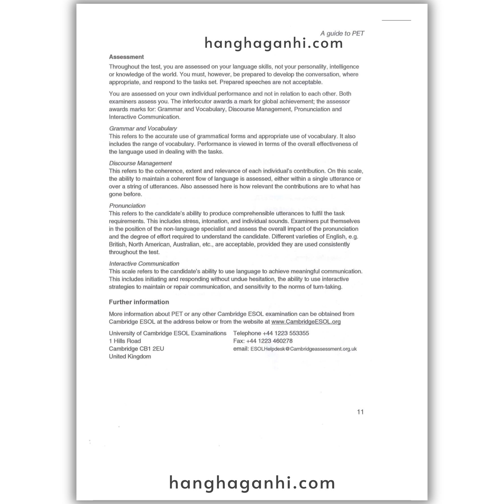 [Sách] Cambridge English Preliminary – Preliminary English Test (PET) 6 With Answers_thumbnail_11