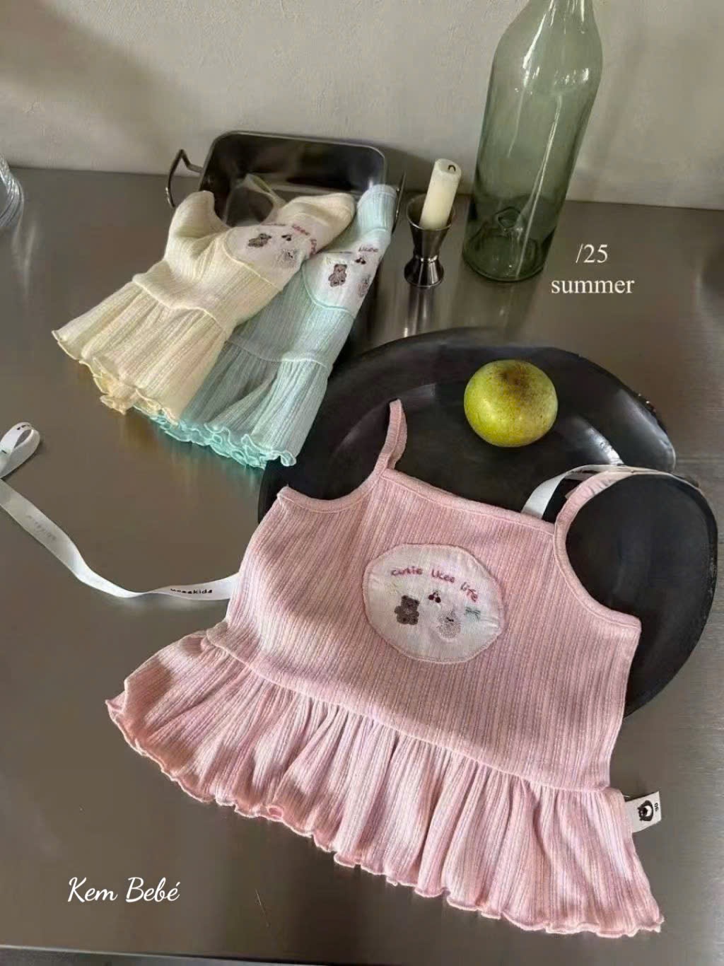 A67 Áo 2 dây  Heyduck gấu bèo 2 màu cưng xỉu