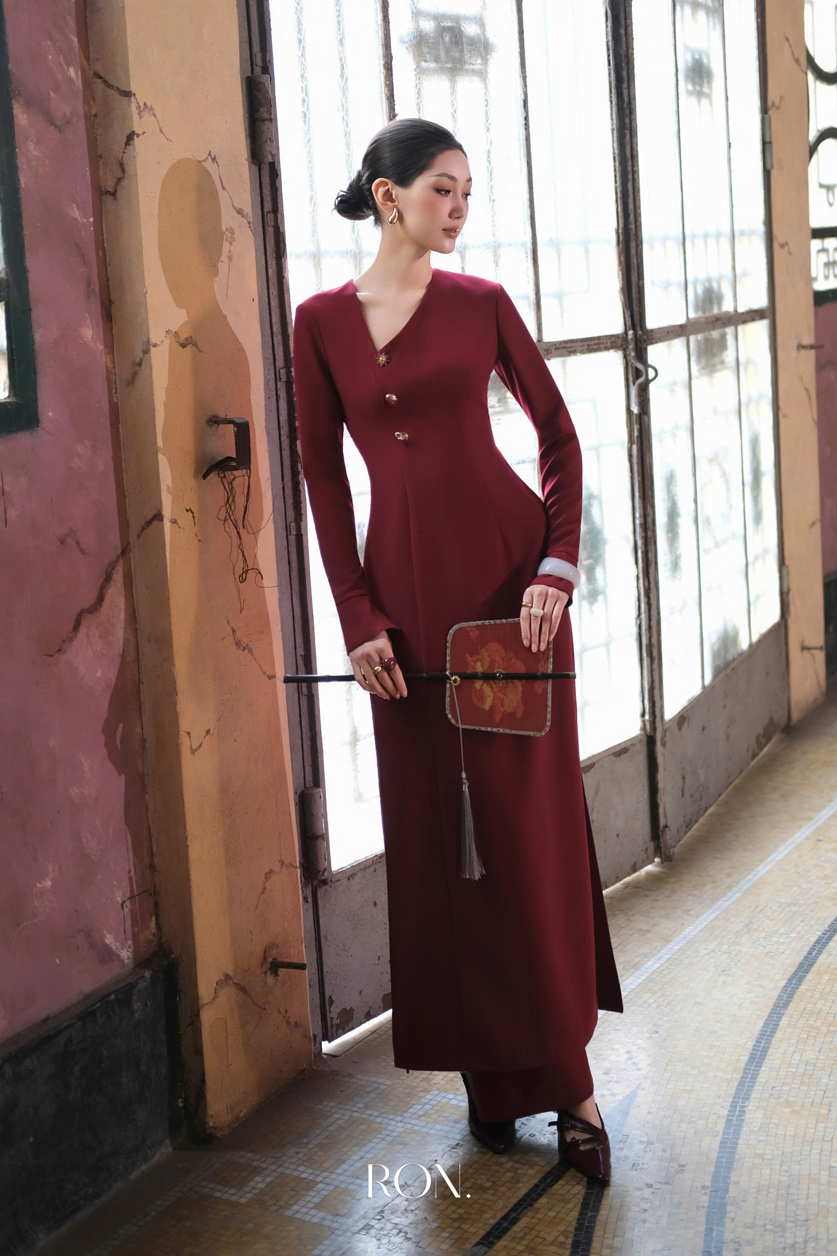 Set Áo dài Tường Vân