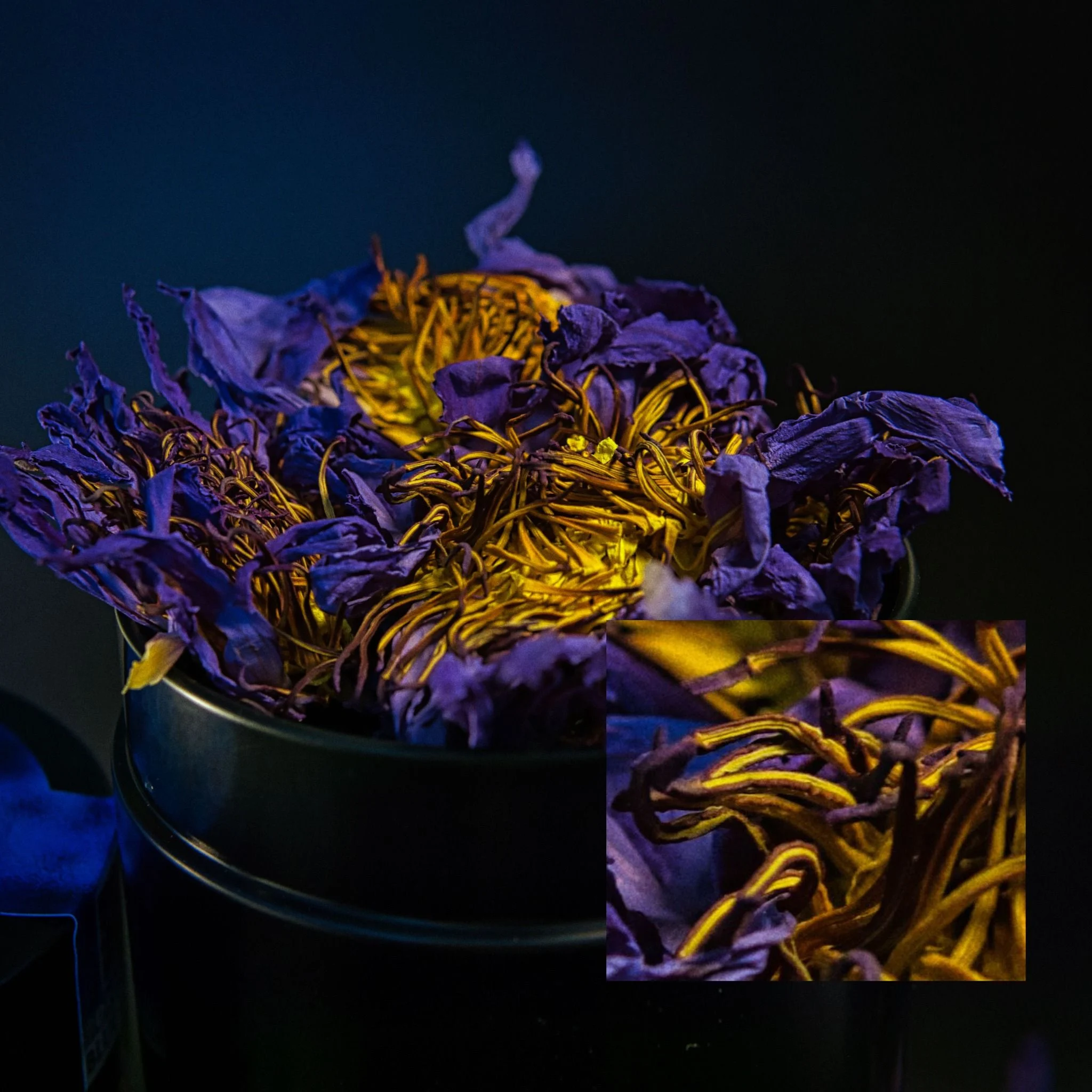 Blue Lotus - Sen Xanh Ai Cập - Nguyên Bản - Nguyên Liệu Thô | Hoa Khô_thumbnail_2