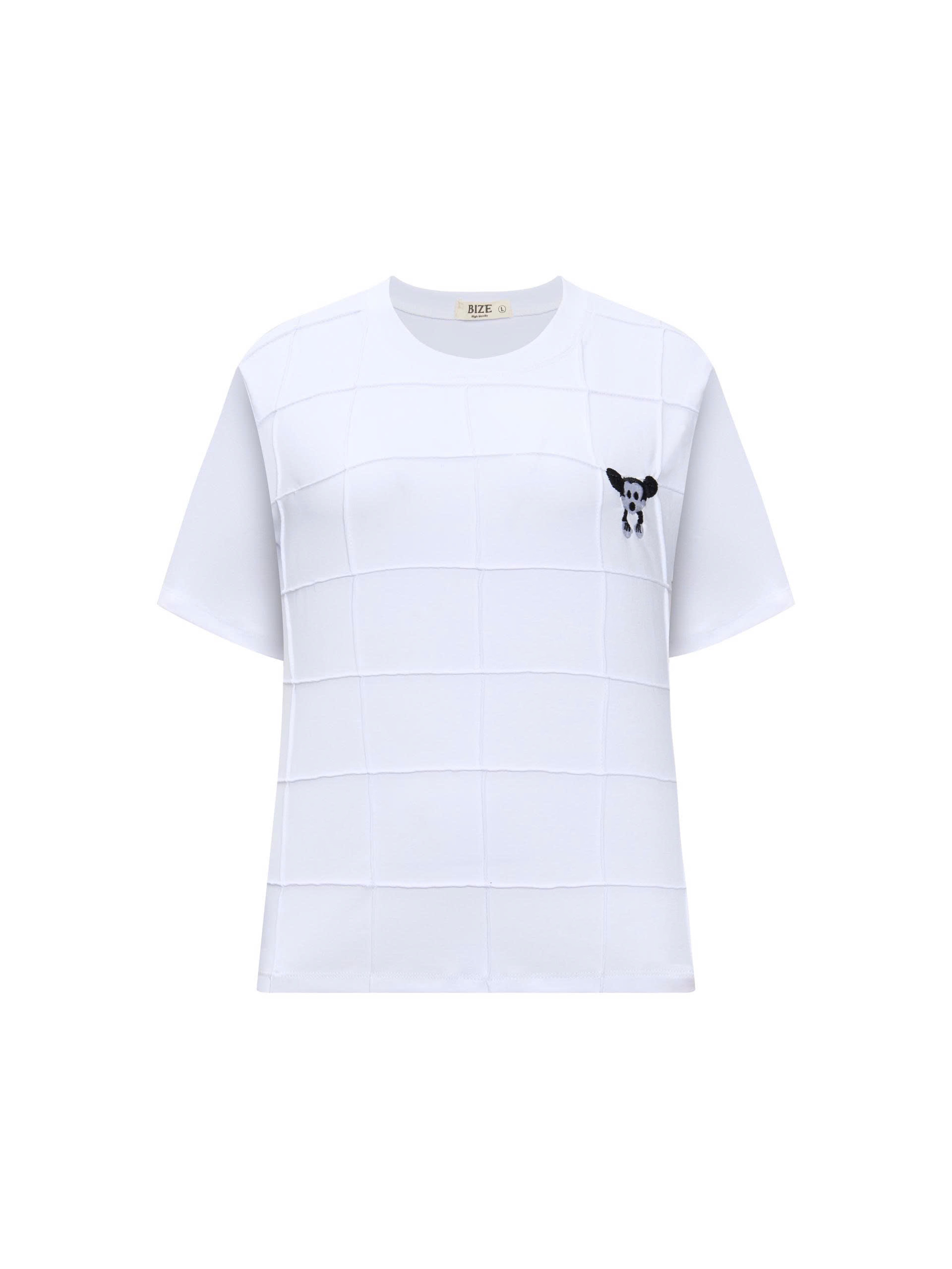 BIGSIZE - Áo thun tay ngắn thêu Mickey T-AT9055_thumbnail_10