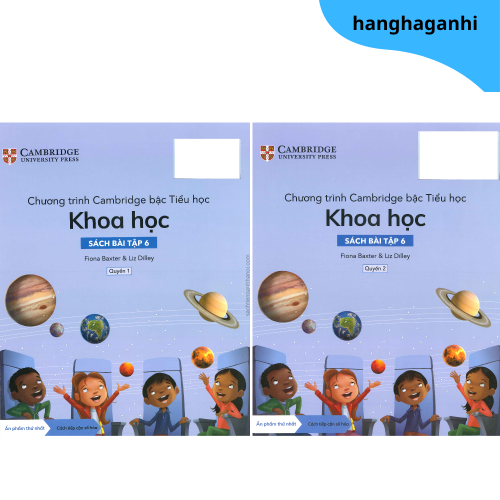 Cambridge Song Ngữ bậc Tiểu học – KHOA HỌC – Sách bài tập 6 – Quyển 1&2