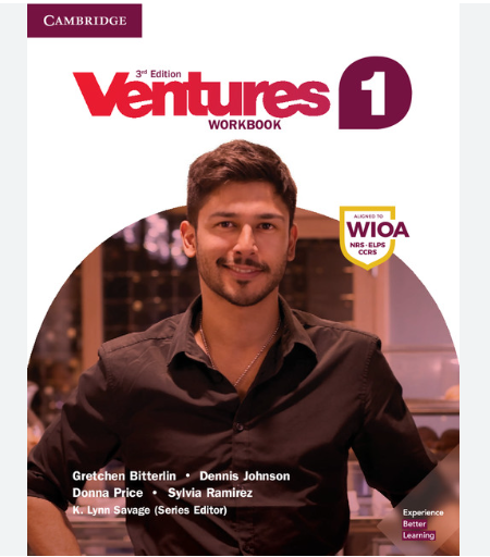 Ventures 3rd Level 1 Work Book sách in laser màu đẹp nét