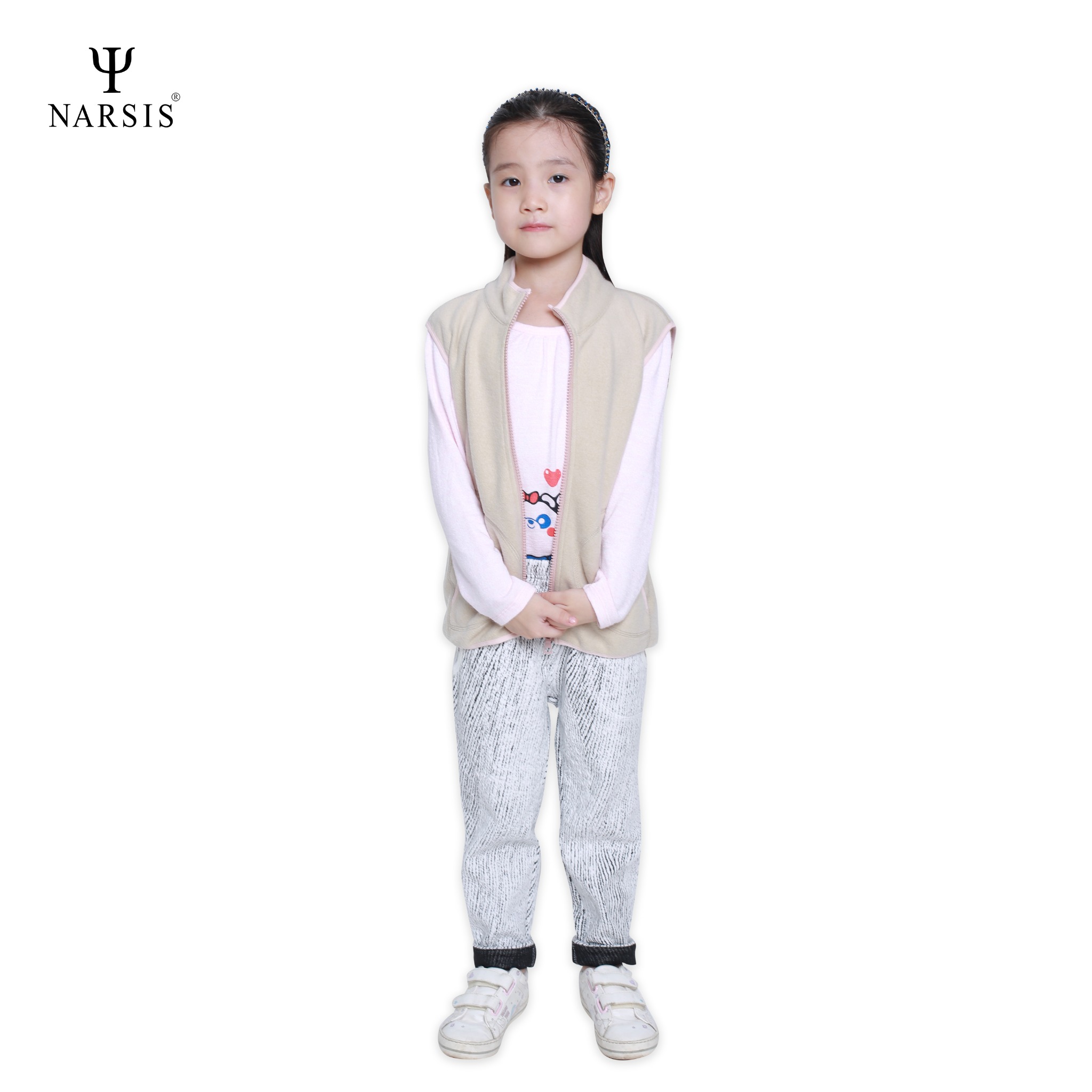 ÁO THU ĐÔNG BÉ GÁI KL0020 NARSIS VẢI NỈ ẤM ÁP, MỀM MẠI, THÍCH HỢP MÙA ĐÔNG, GIỮ NHIỆT TỐT_thumbnail_2