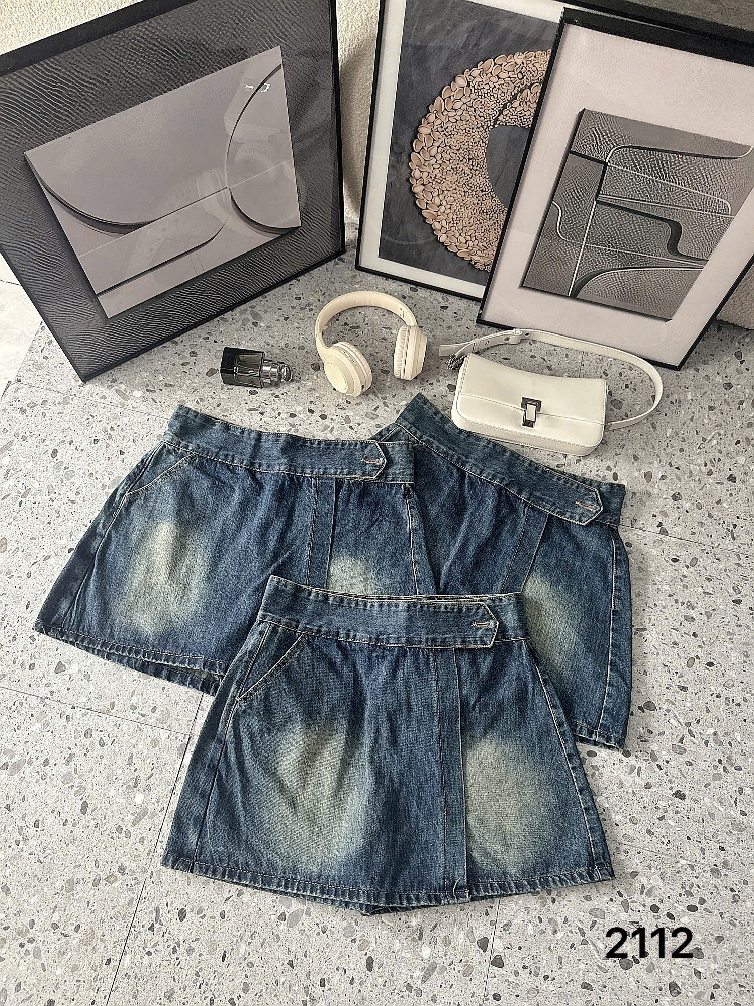 BGSIZE NỮ- Quần váy jean kiểu T-QVJ2112_thumbnail_1