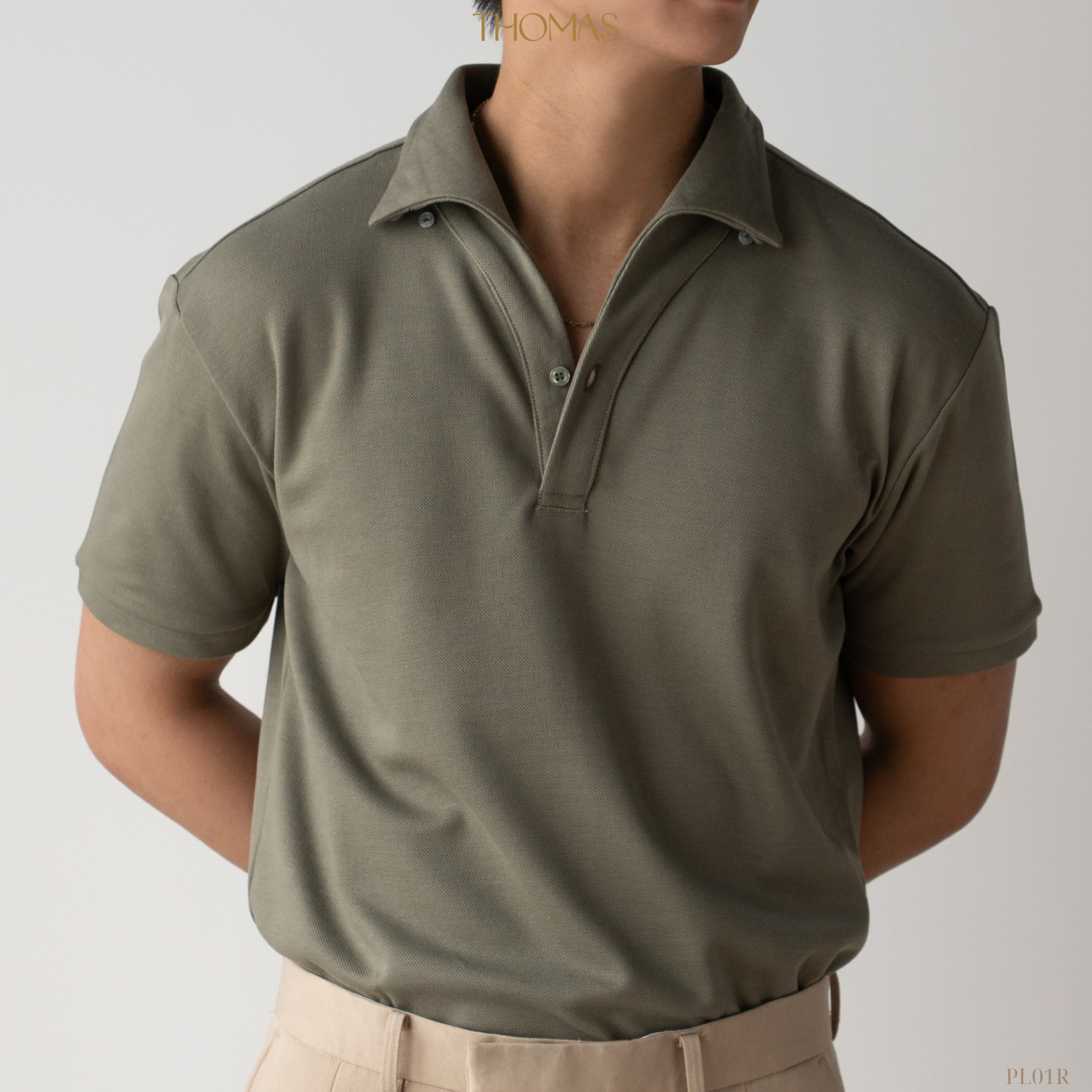 Áo Polo Cổ Nhạn Carlos Vải CVC Mắt Chim Form Regular_thumbnail_12