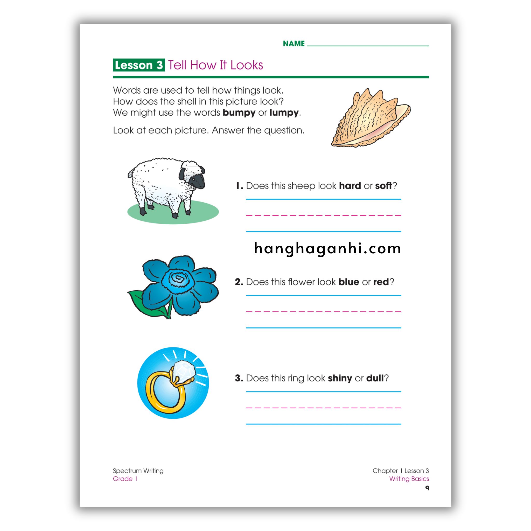 Sách Spectrum Writing Workbook Grade 1_thumbnail_4