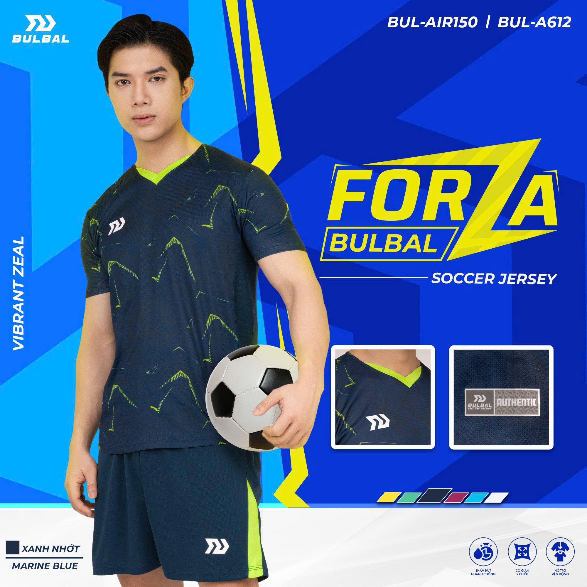 Bộ bóng đá không logo Bulbal Forza (CHỈ NHẬN ĐẶT TỪ 6 BỘ)_thumbnail_1